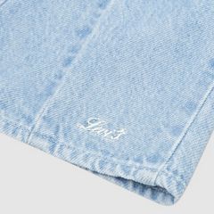 Kids Godet Dress — Marin Babe W/O Destructio - Blue 6