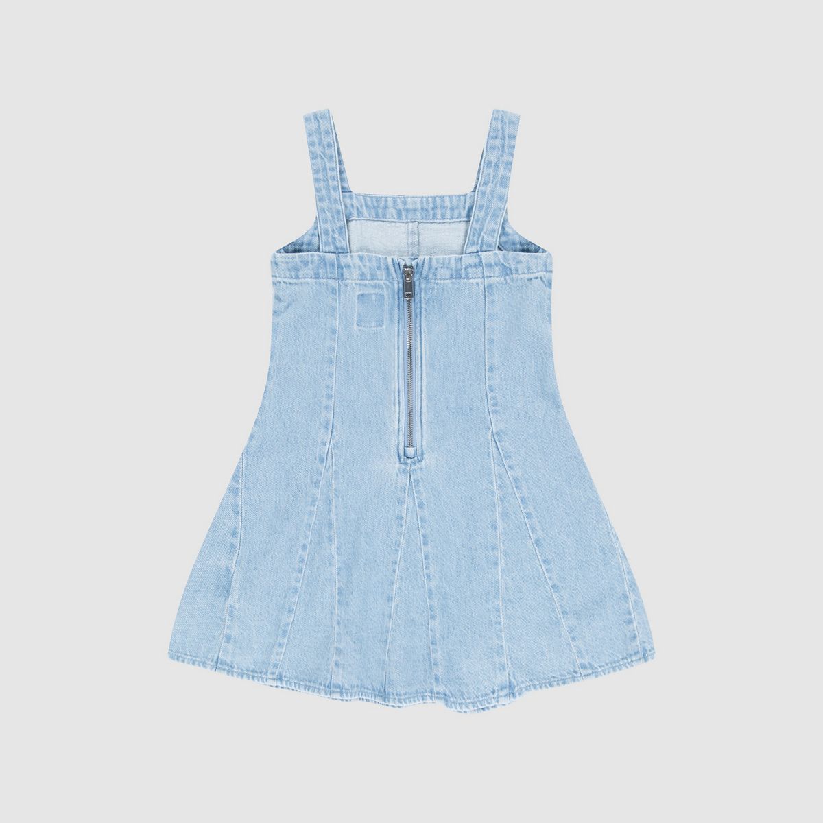 Teenager Godet Dress — Marin Babe W/O Destructio - Blue