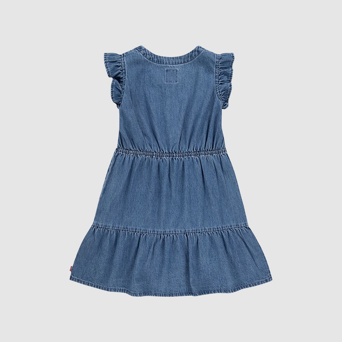 Kids Flutter Sleeve Dress — Dance Around - Blue