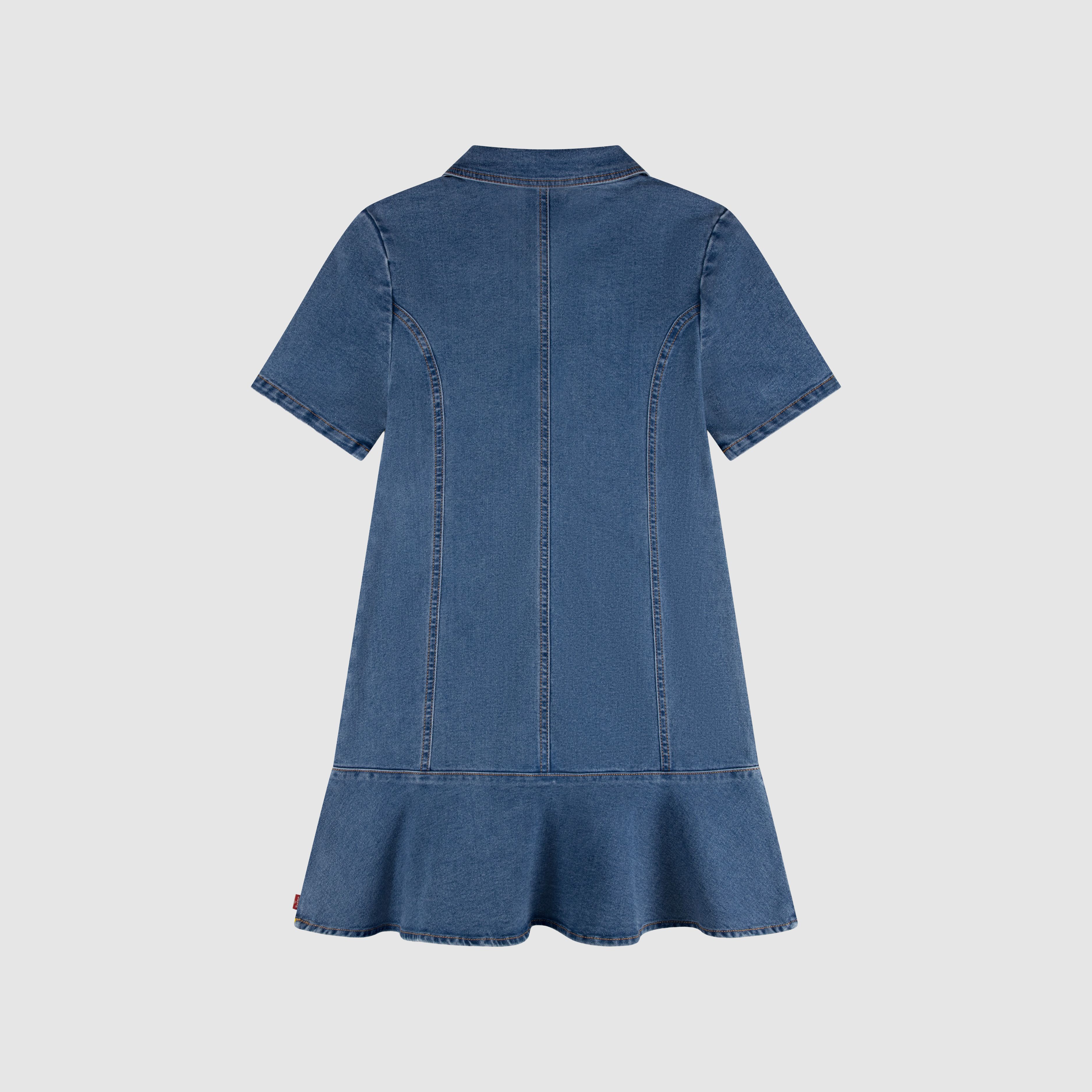 Teenager Short Sleeve Tiered Dress 2