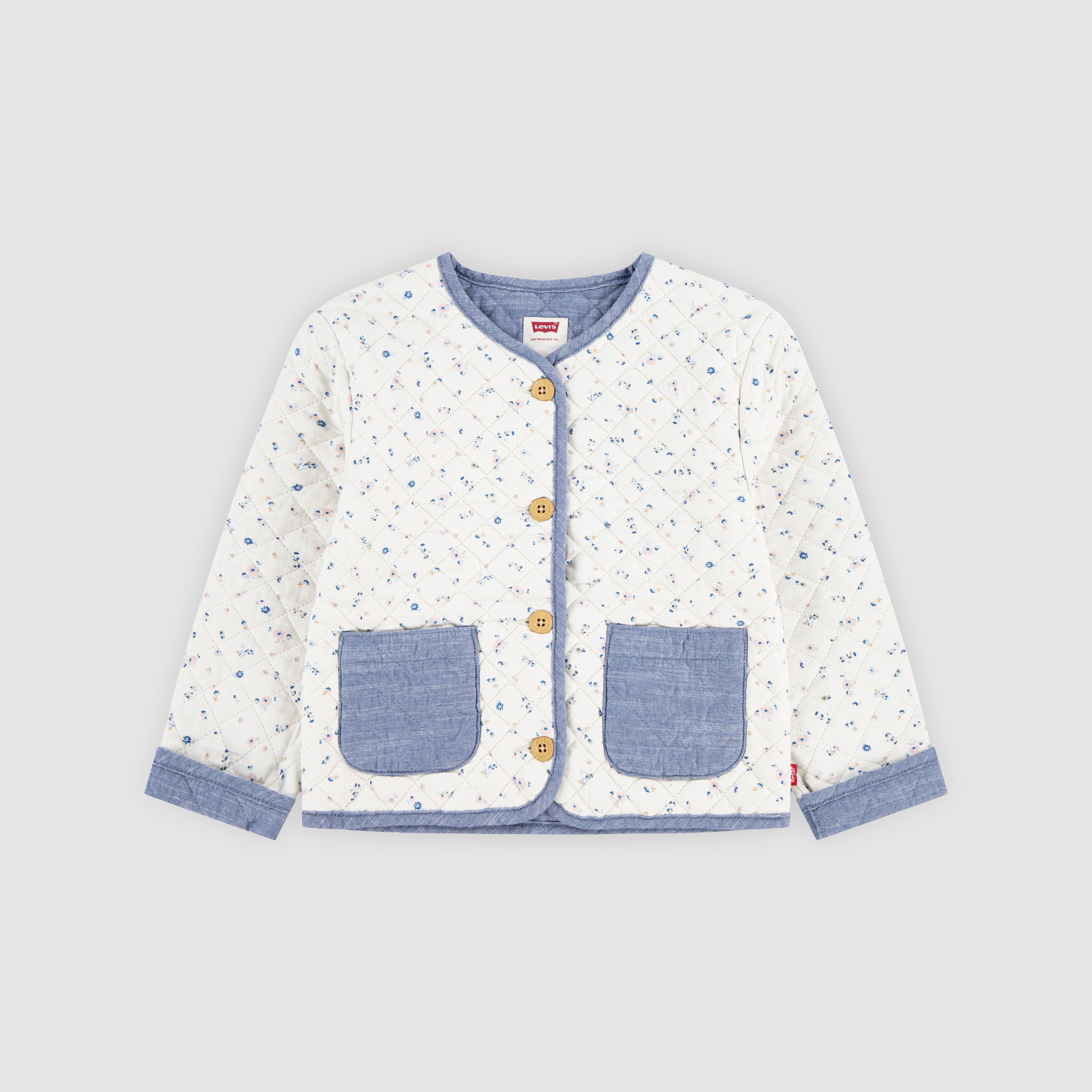 Kids Floral Denim Jacket 1