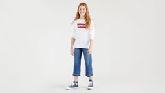 Teenager Key Logo Crew — Red / White - White 4