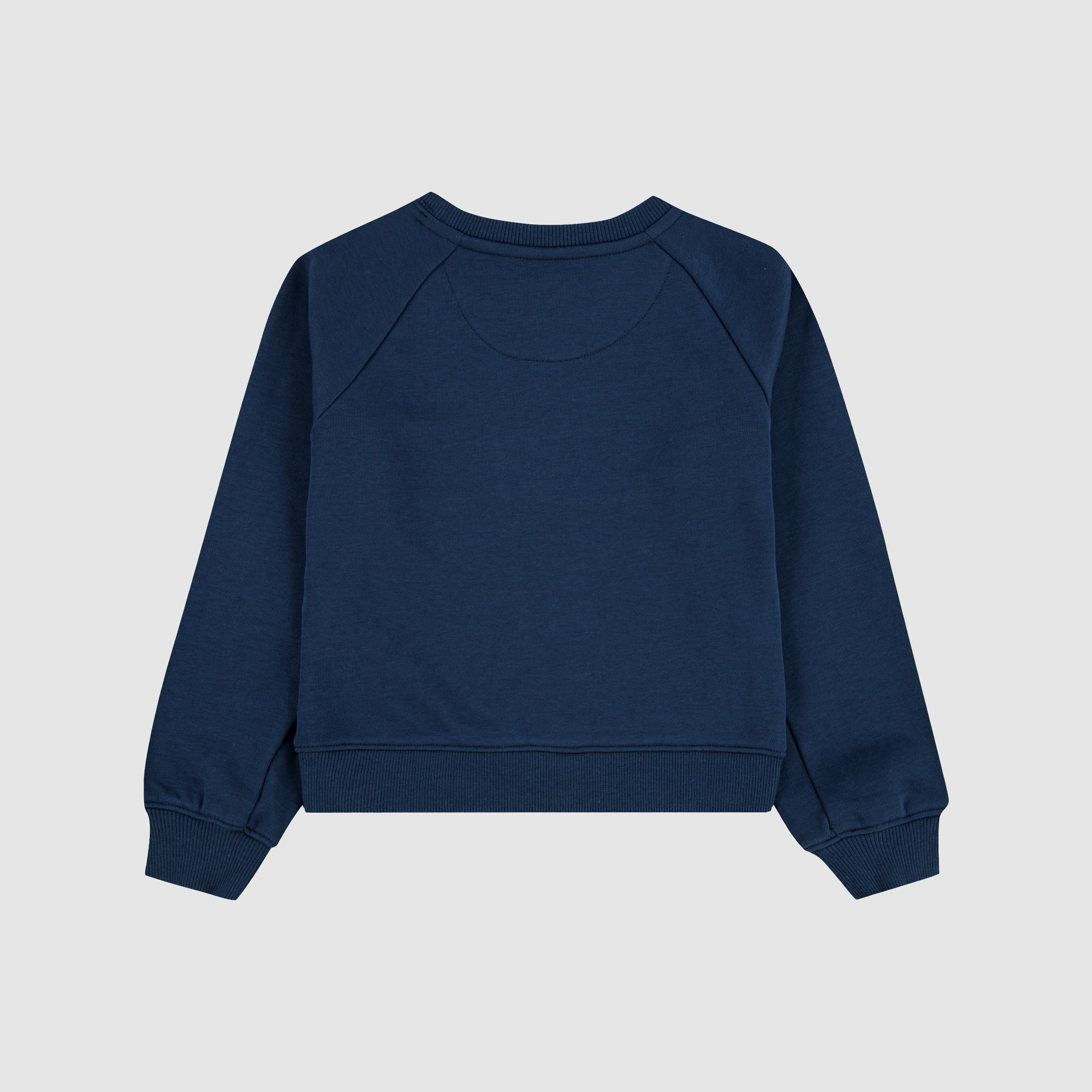 Kids Floral Batwing Crewneck 2
