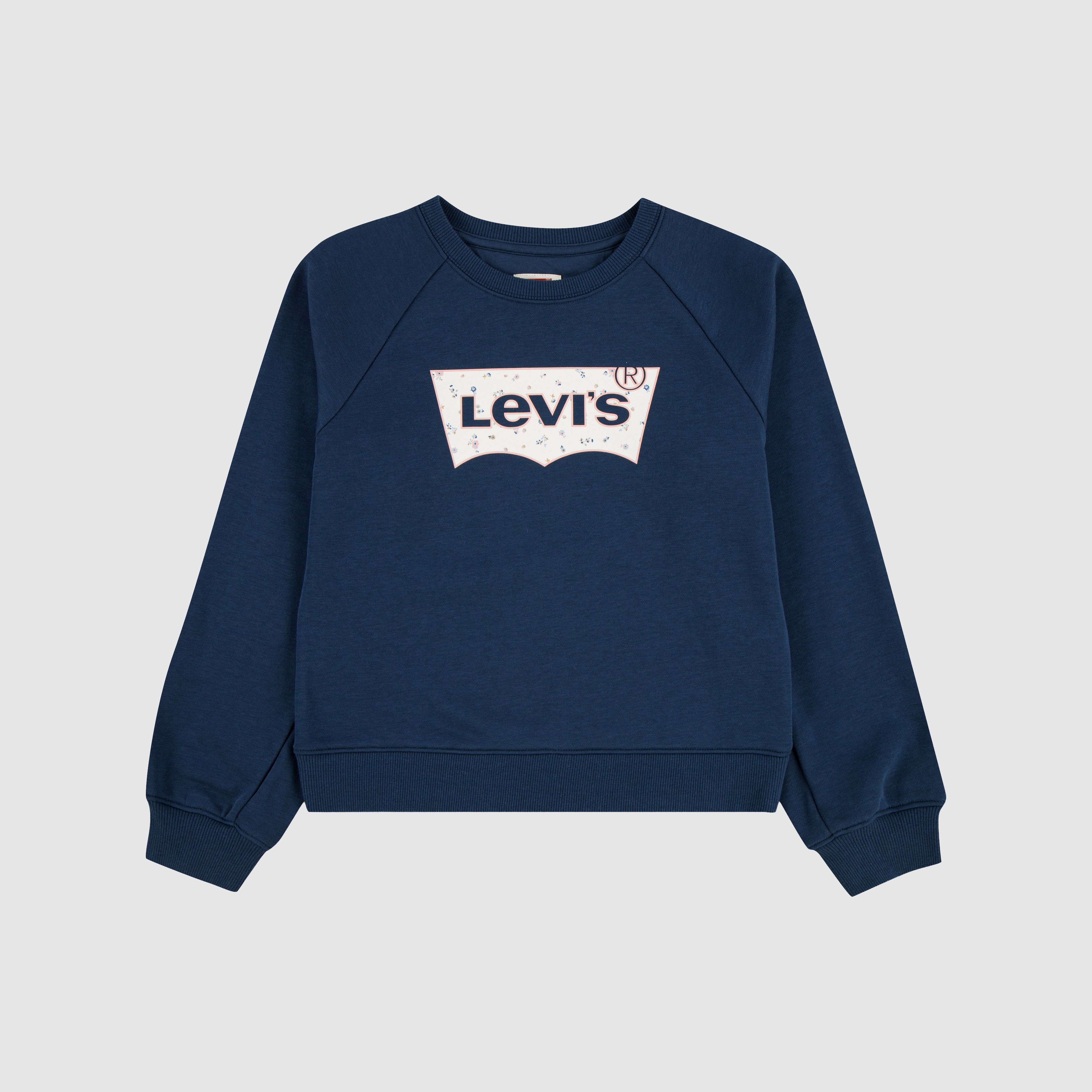Teenager Floral Batwing Crewneck 5
