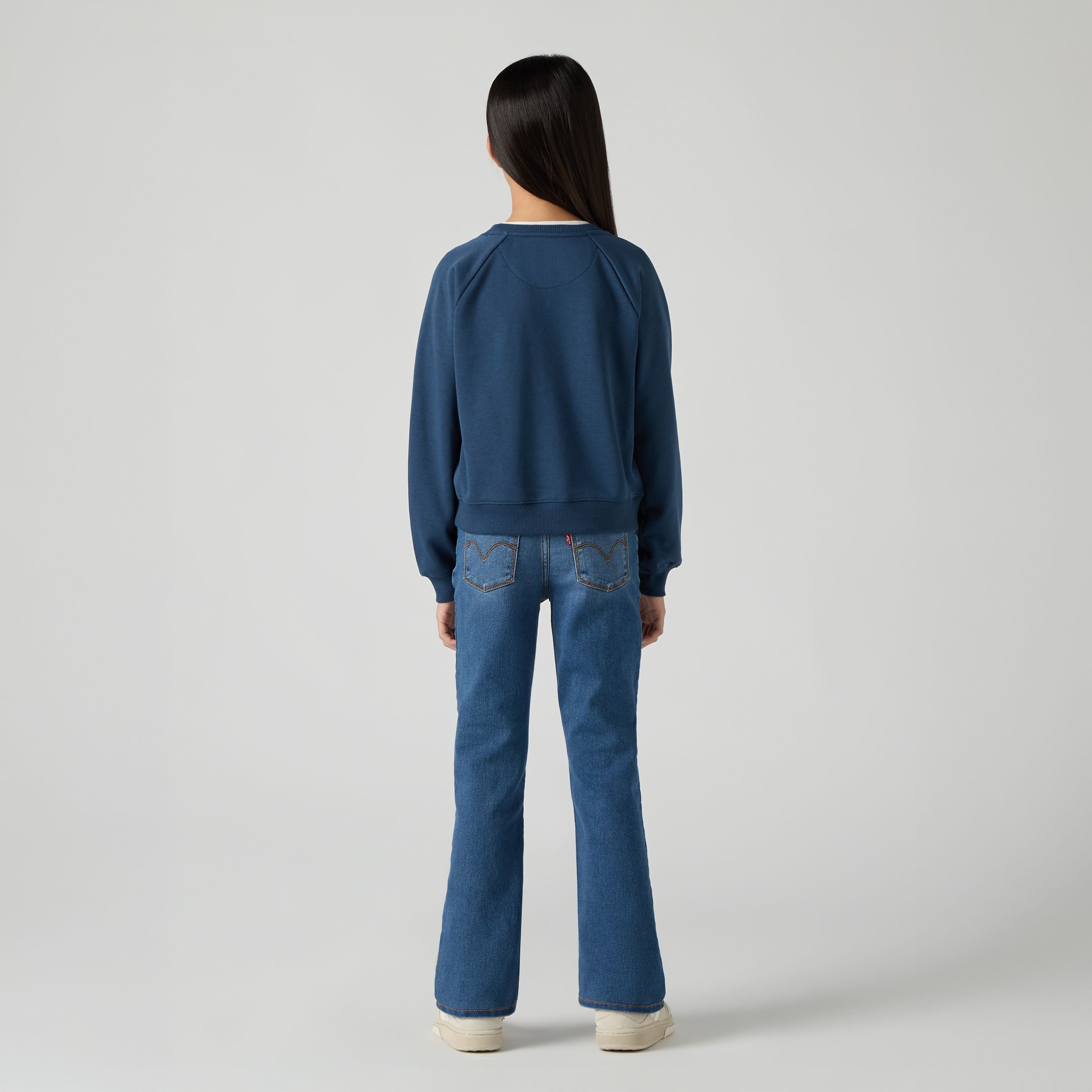 Suéter Floral Batwing para adolescentes 3