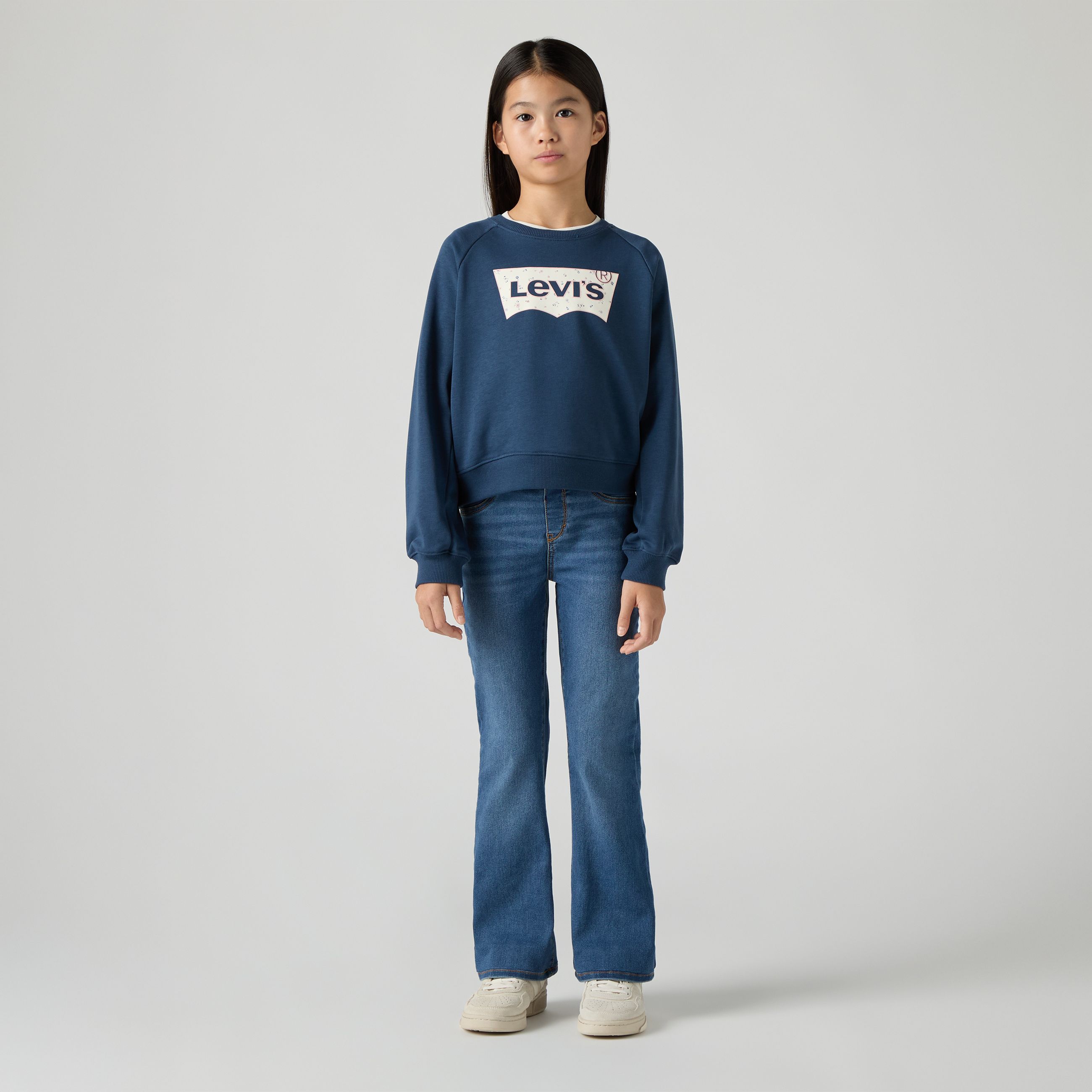 Suéter Floral Batwing para adolescentes 1