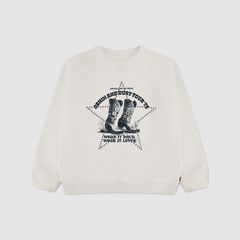 Kids Denim Tour Crewneck — Levi'S Egret - Neutral 1