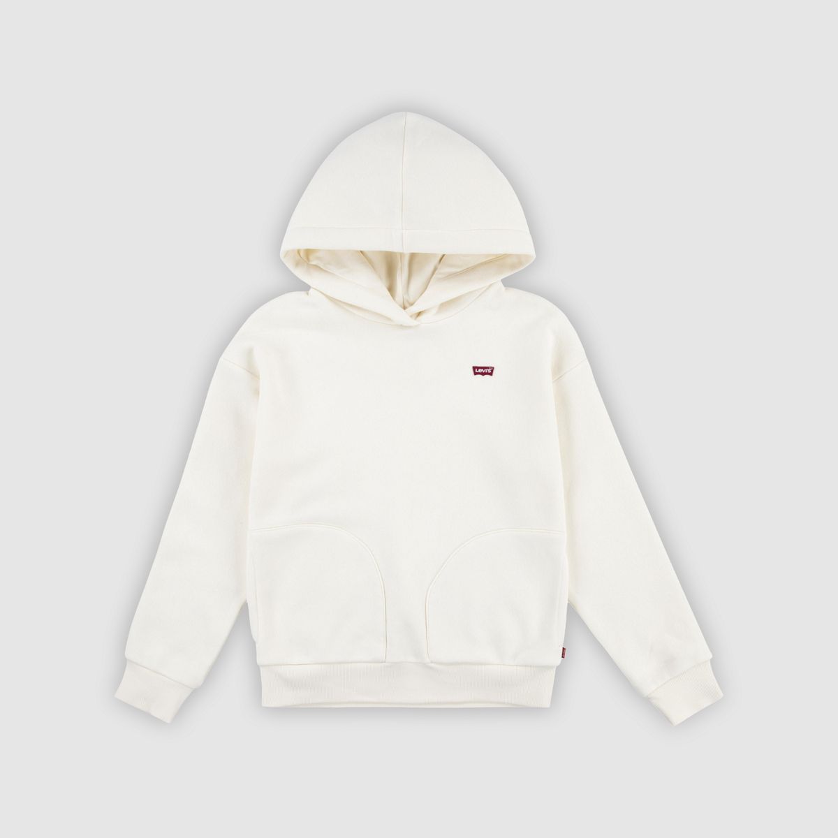 Kids Batwing Chest Hit Hoodie — Levi'S Egret - White