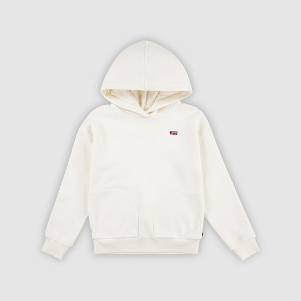 Teenager Levis Collegiate Hoodie — Levi'S Egret - White