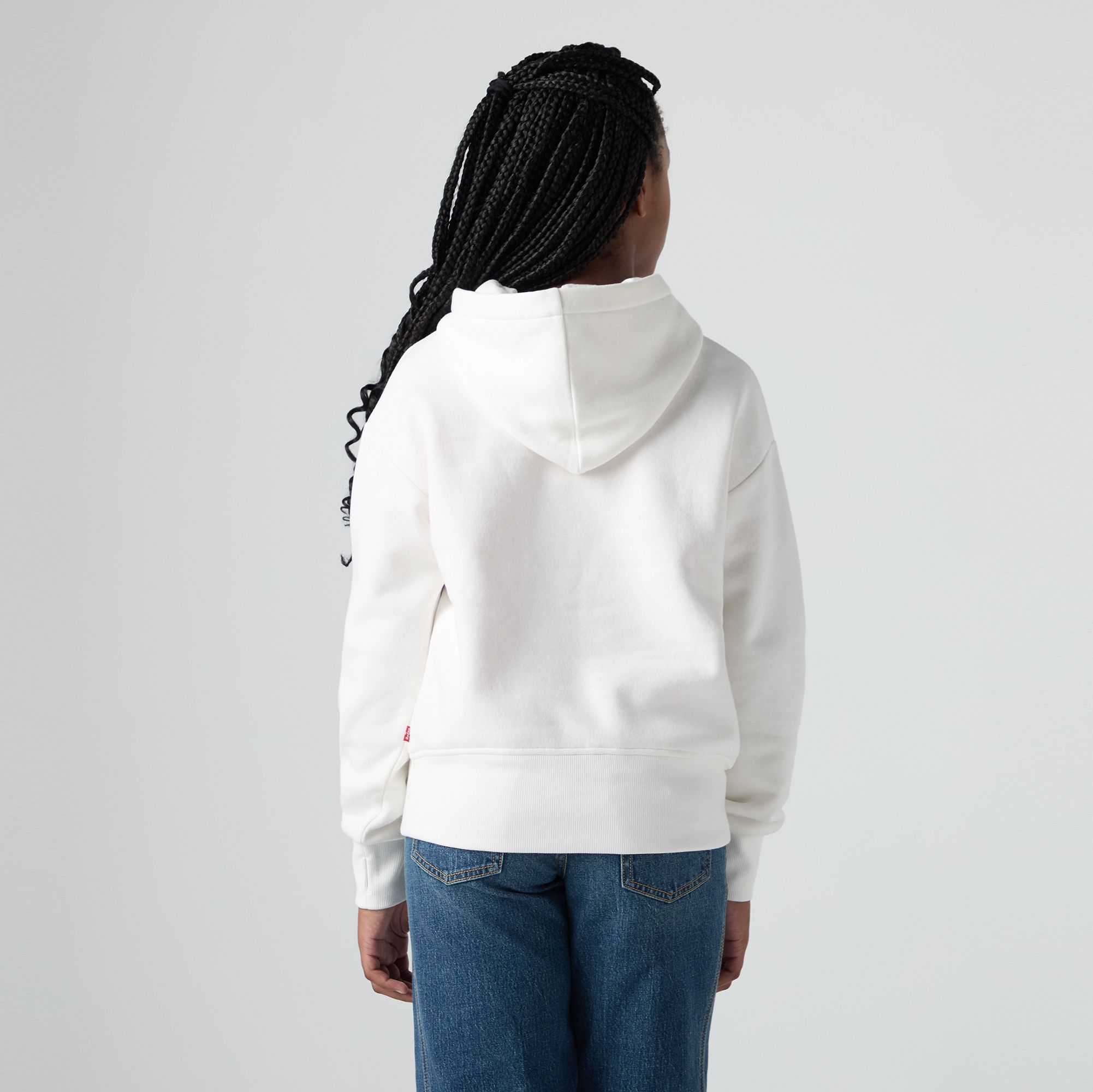 Batwing Patch Hoodie voor tieners 2