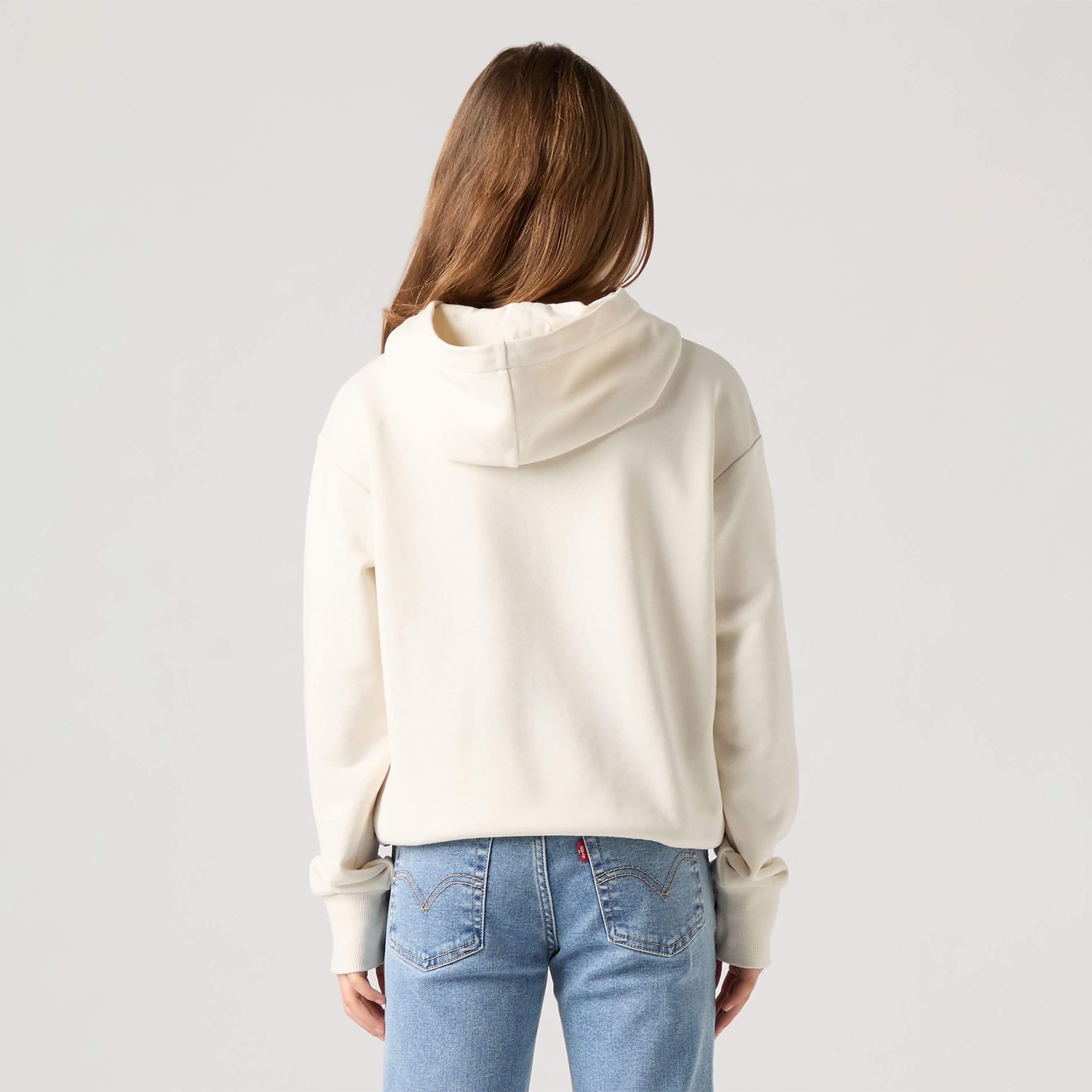 Teenager Ombre Batwing Oversized Hoodie 2