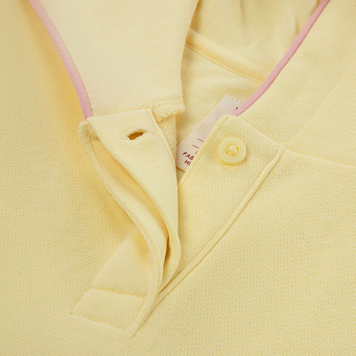 Kids Strawberry Snap Hoodie — French Vanilla - Yellow