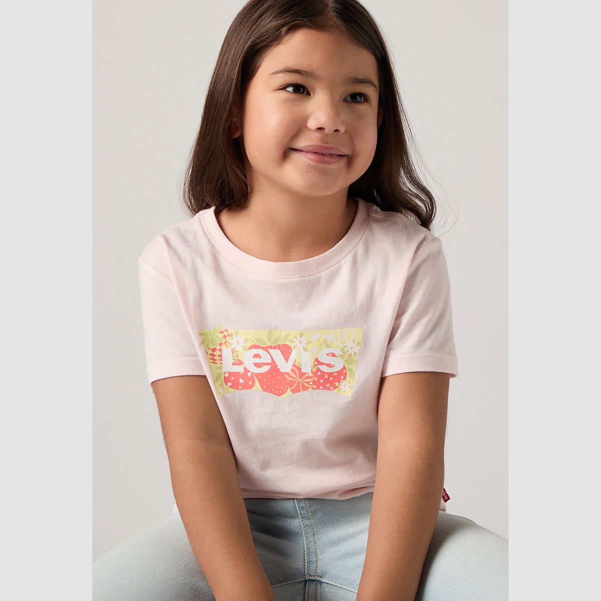 Kids Strawberry Snap Hoodie — French Vanilla - Yellow