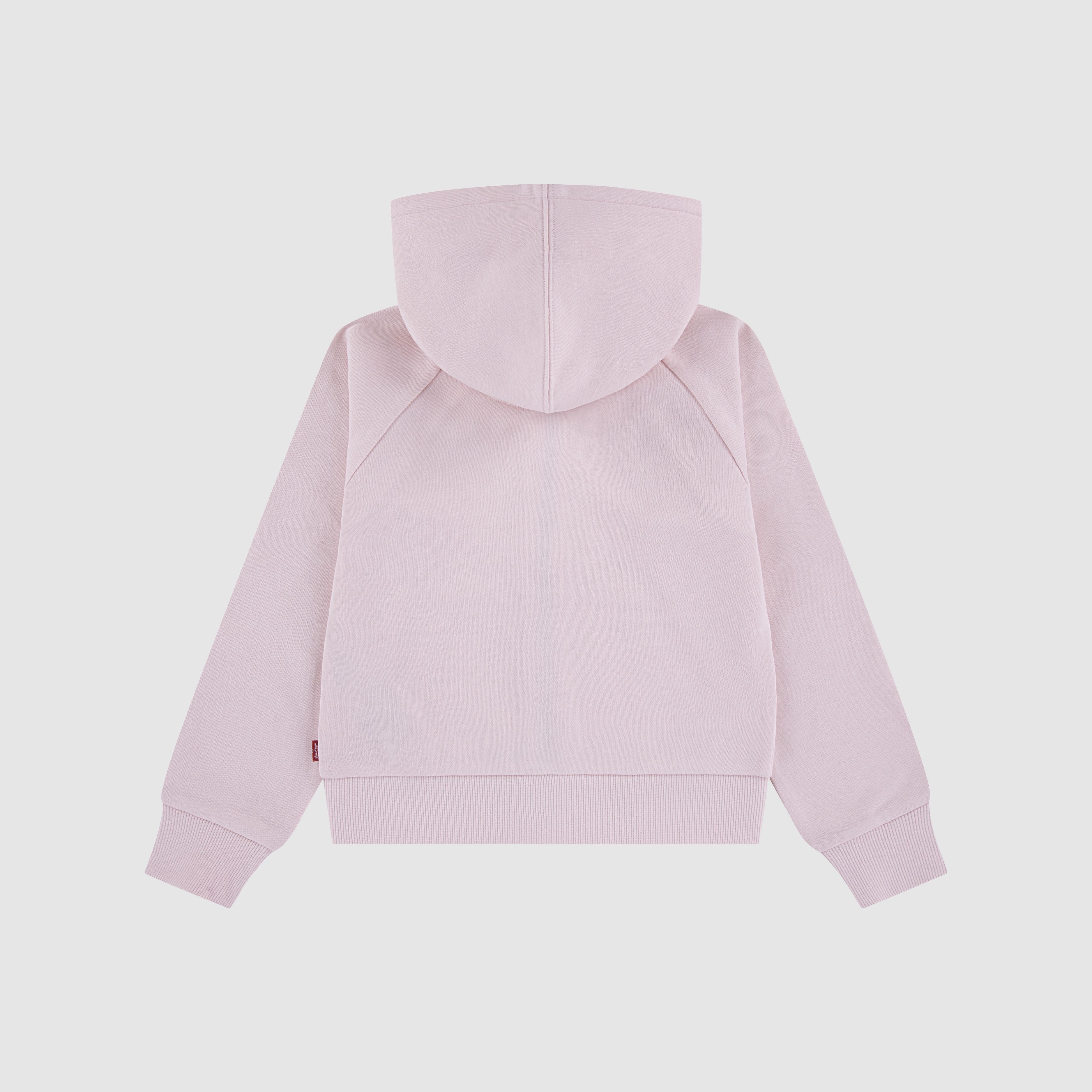 Kids Ribbed Raglan Full Zip Hoodie 2