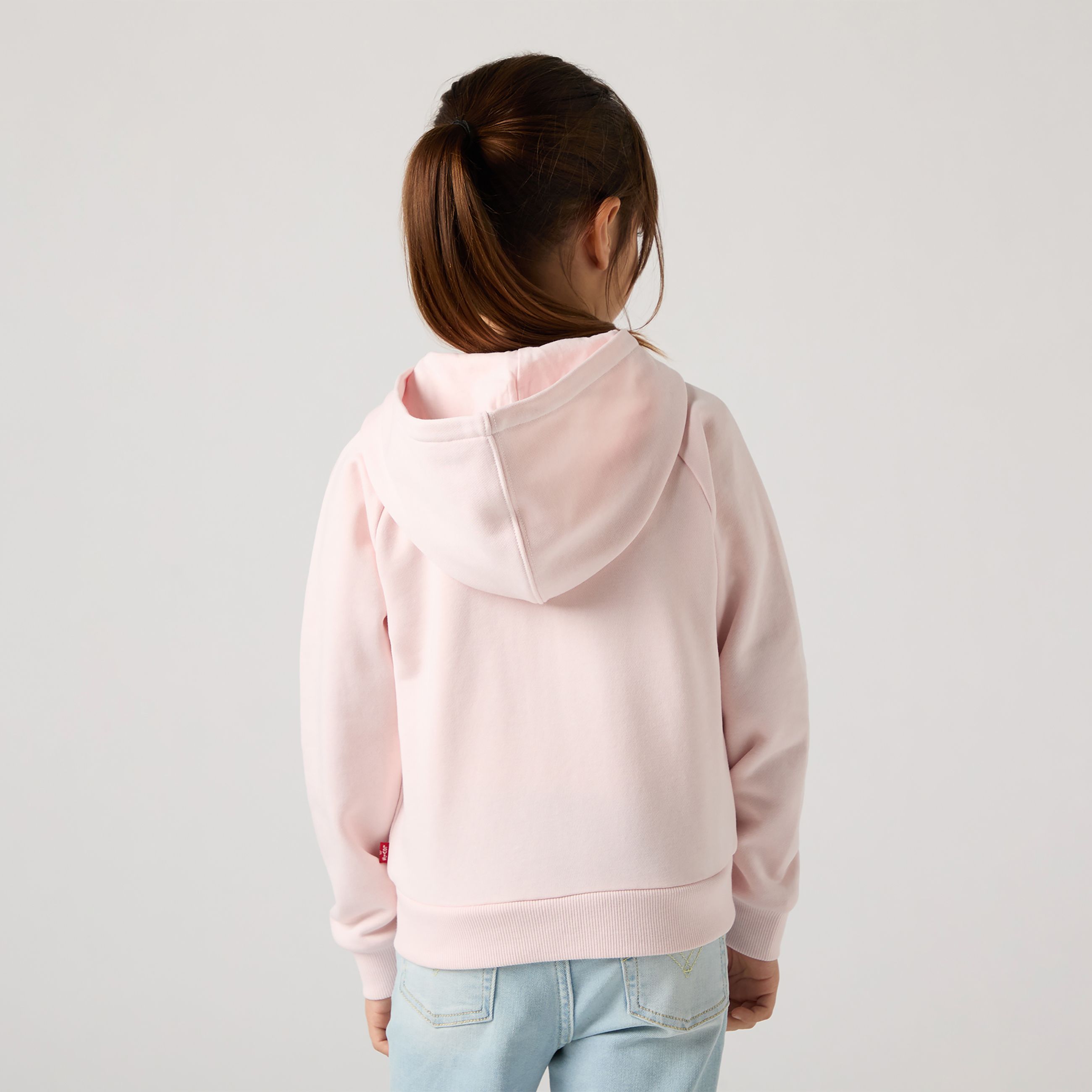 Kids Ribbed Raglan Full Zip Hoodie 2