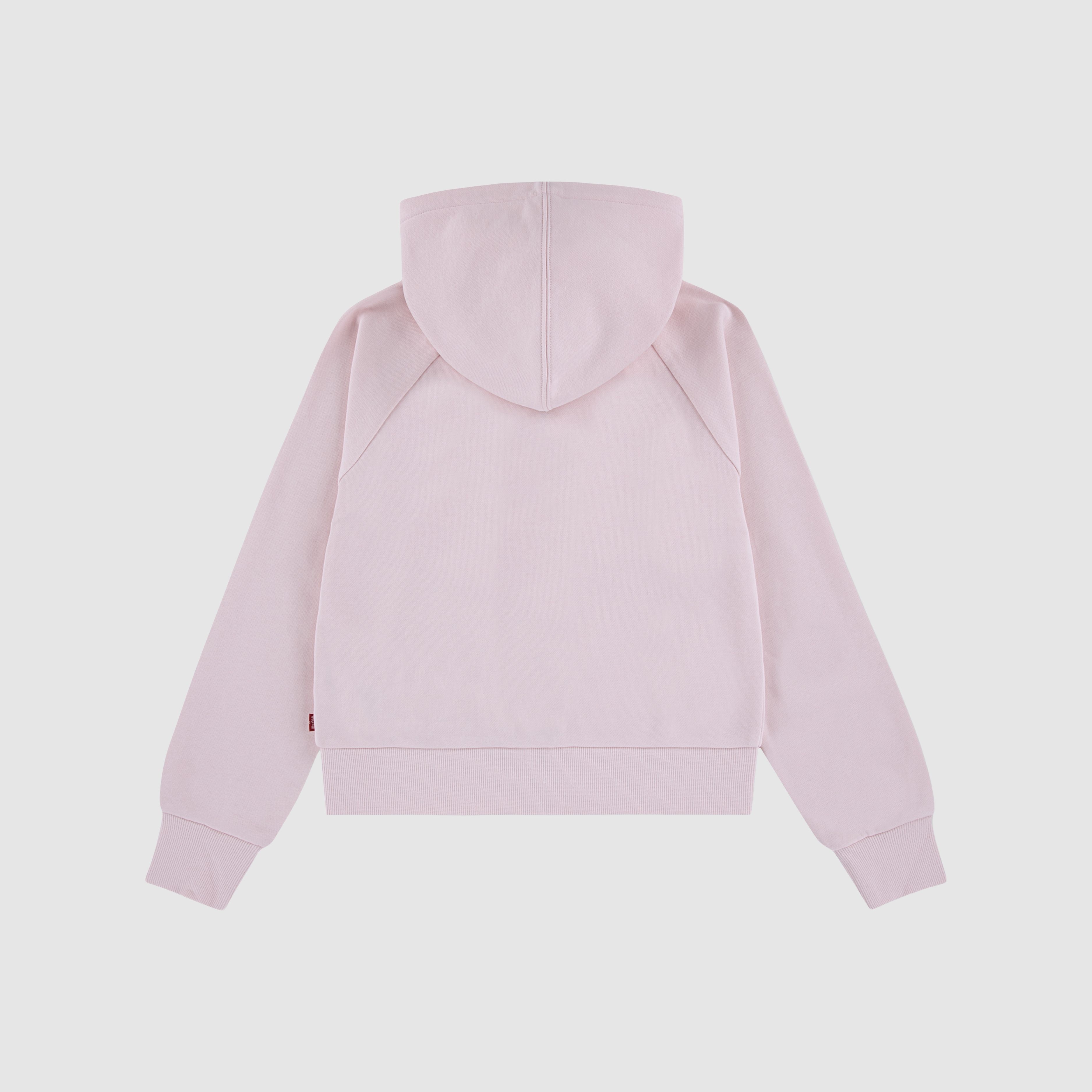 Teenager Ribbed Raglan Full Zip Hoodie 2