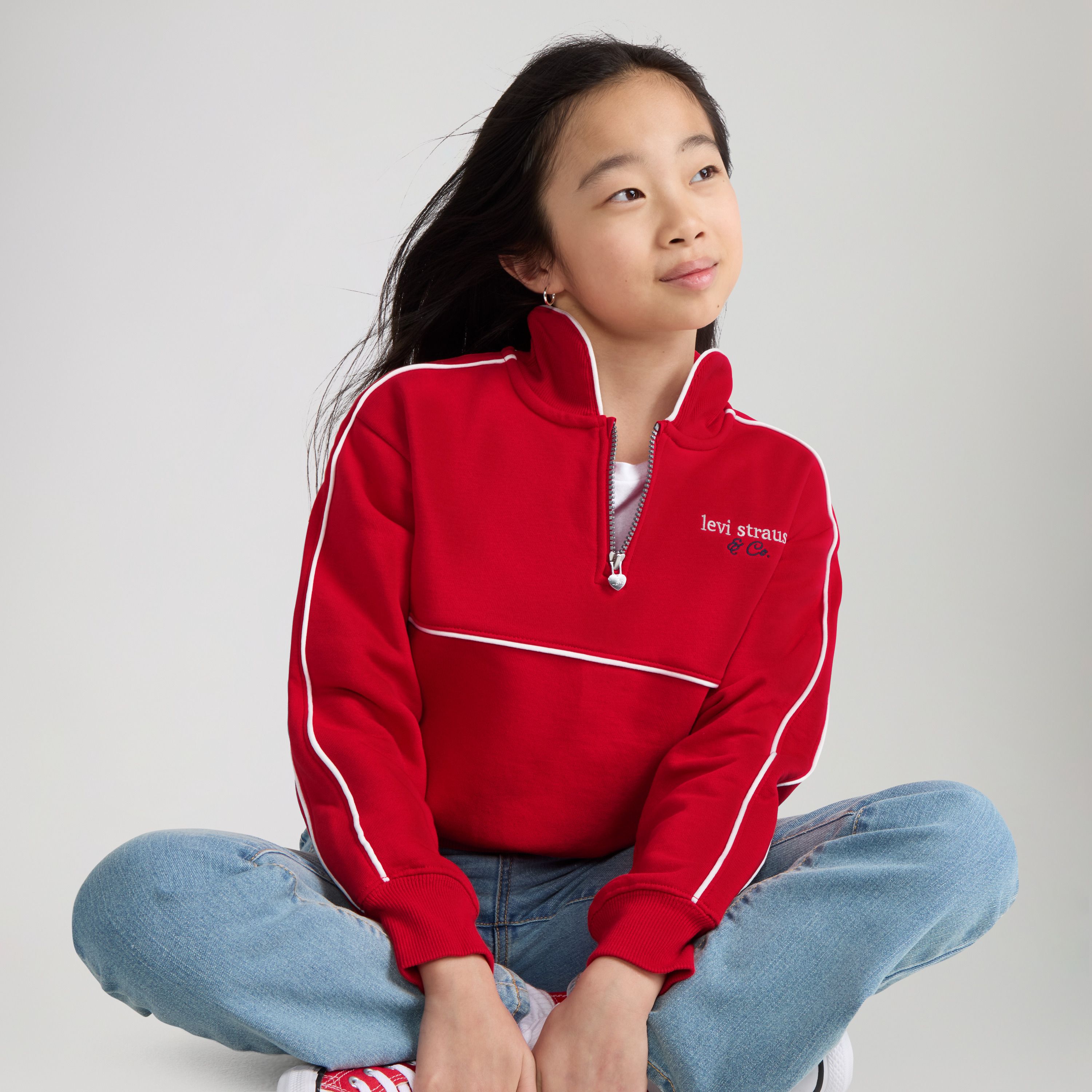 Teenager Half Zip Pullover 4