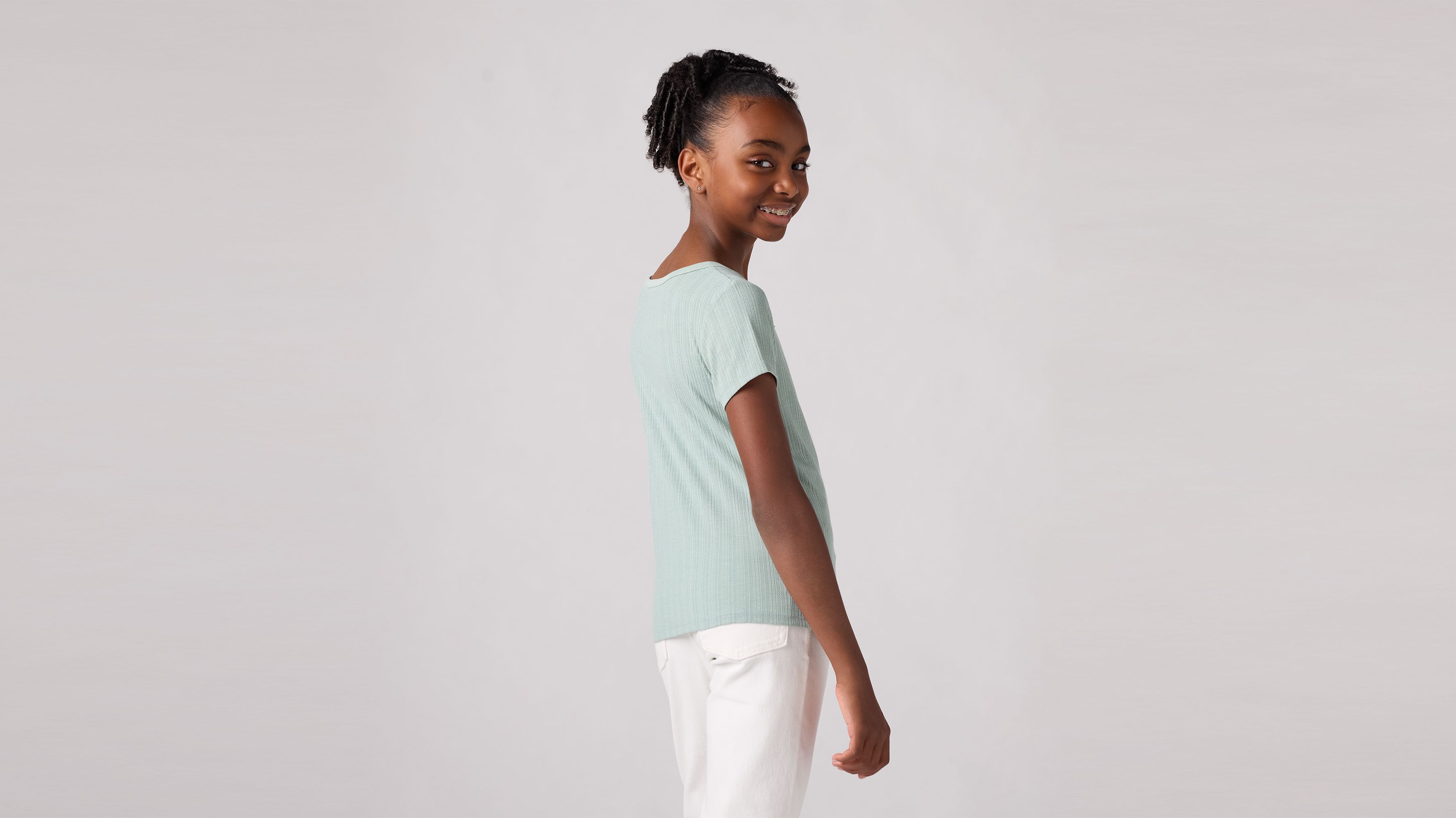 Teenager Rib Knit Baby Top 2