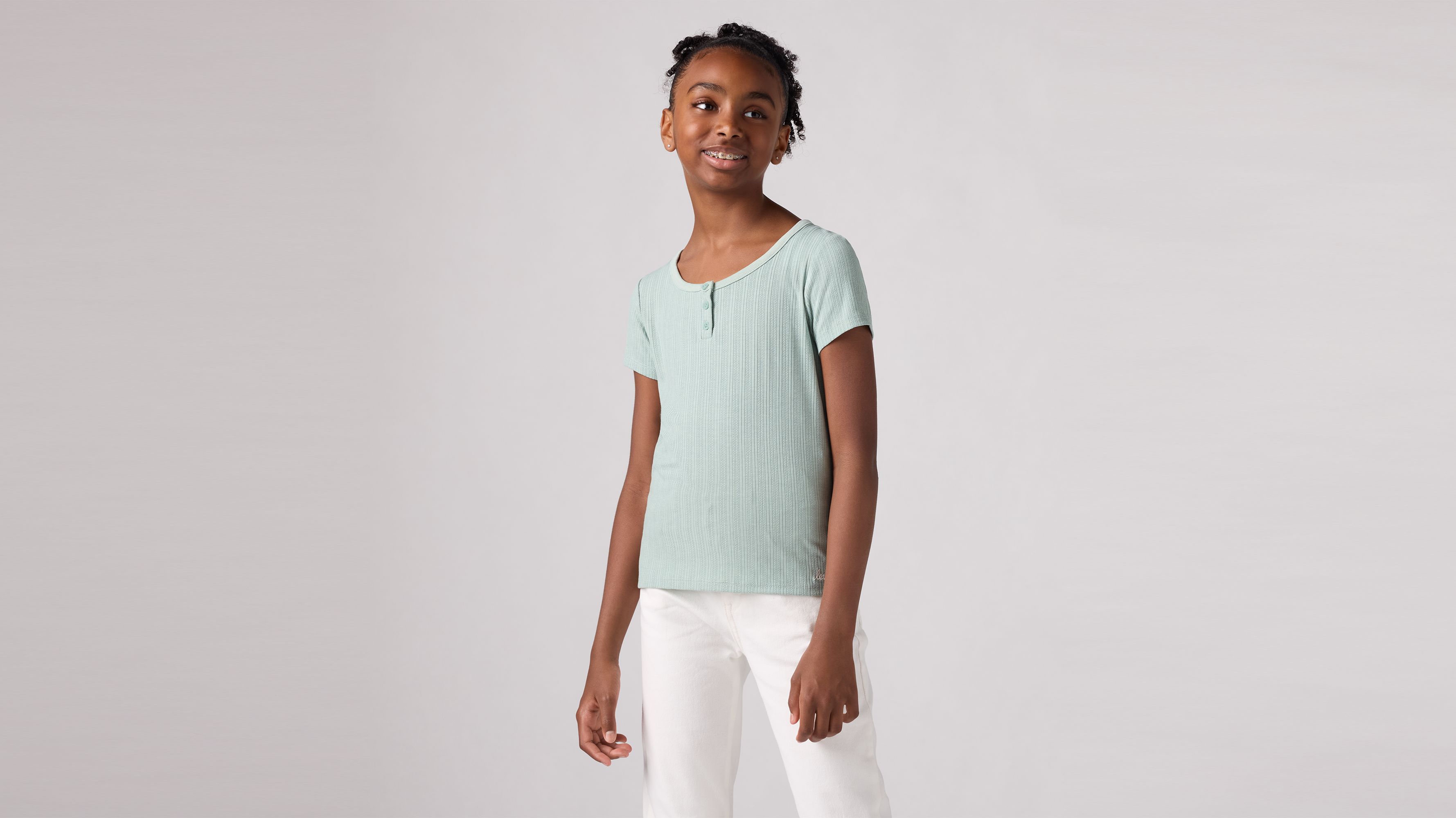 Teenager Rib Knit Baby Top 1