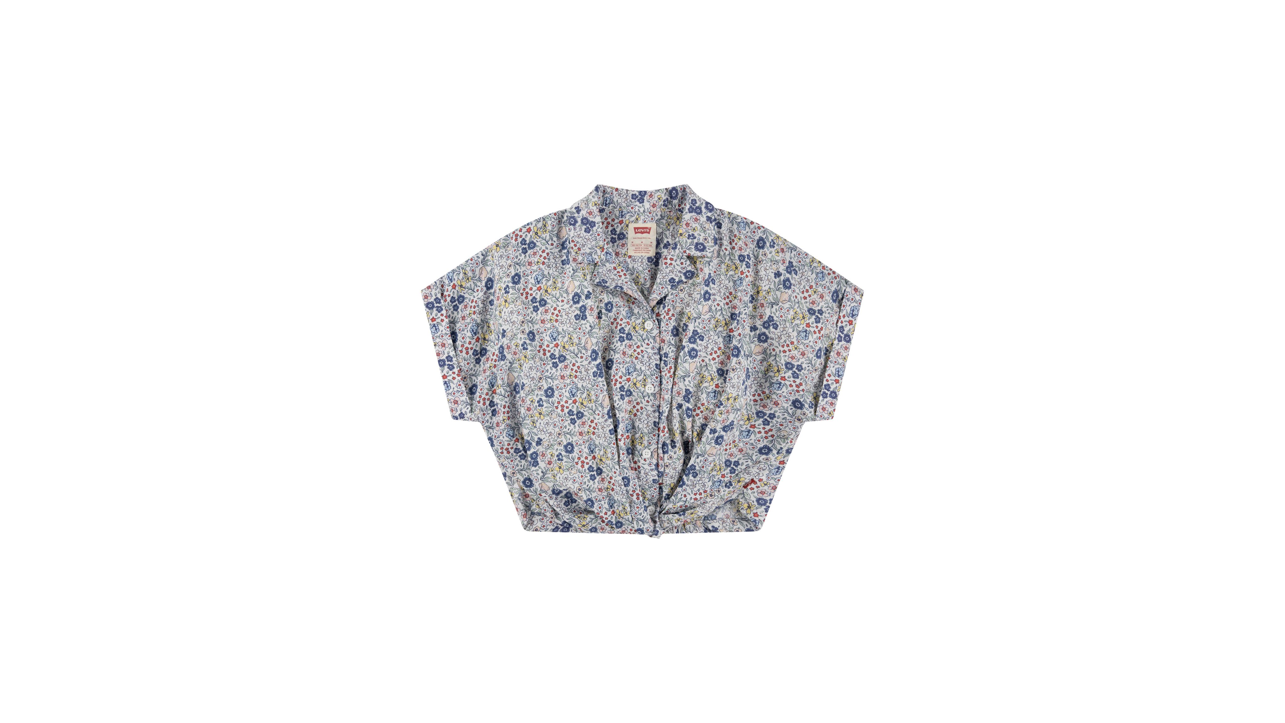 Camisa con botones Twist para adolescentes 1