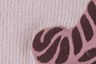Crystal Rose - Roze - Gebreide top met lange mouwen en geknoopte voorkant voor baby’s