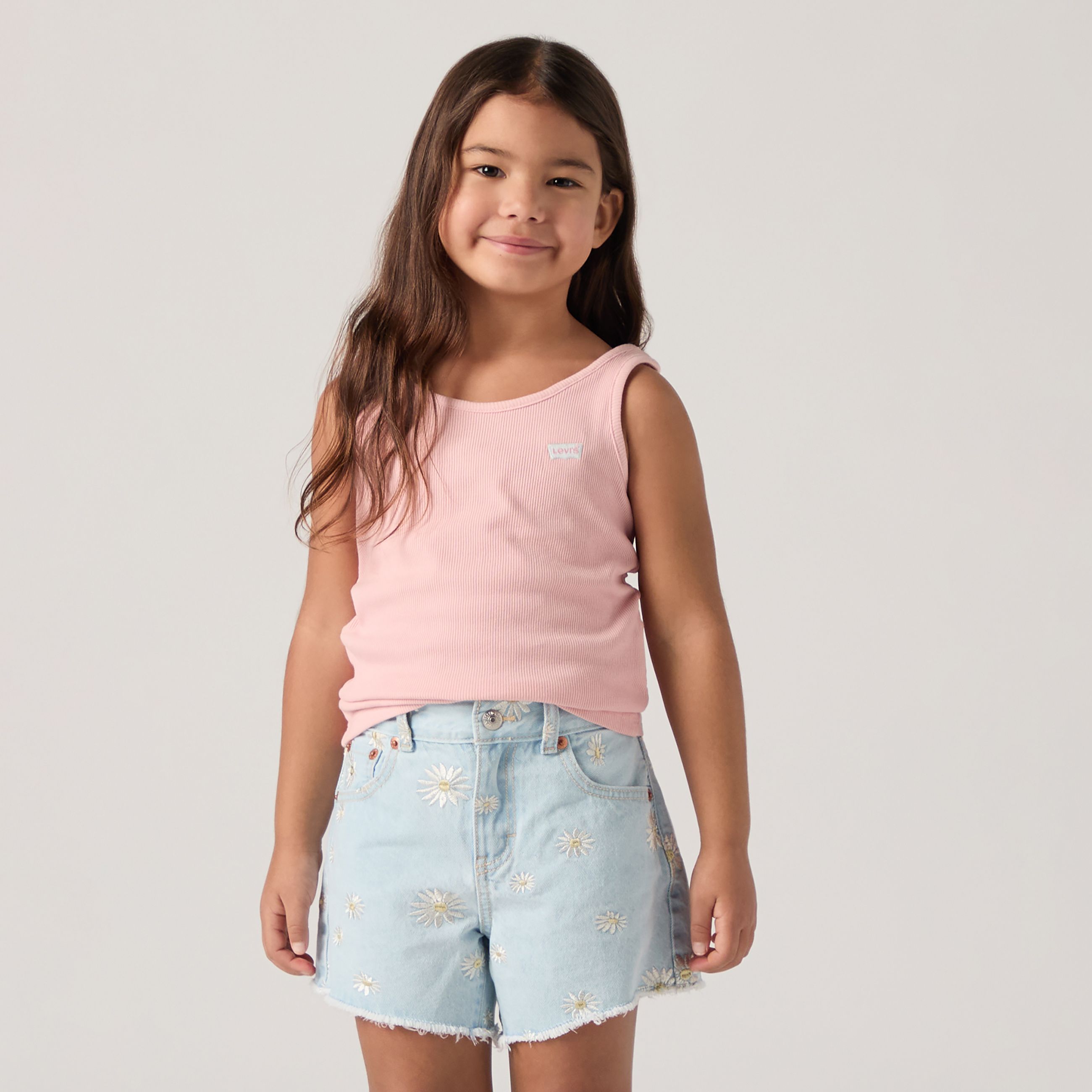 Kids Meet and Greet Ribbed Tank Top 1