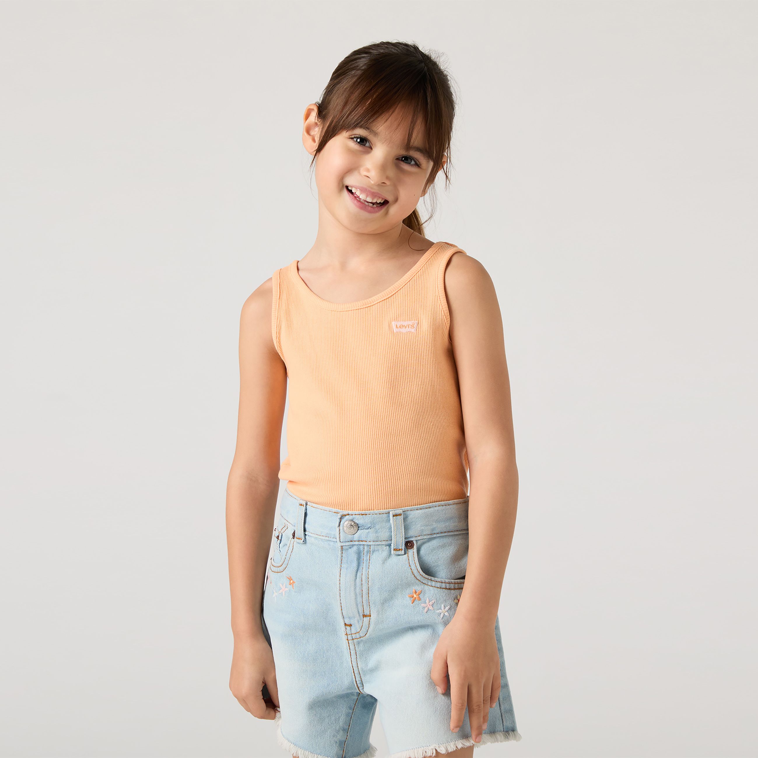 Kids Meet and Greet Ribbed Tank Top 1