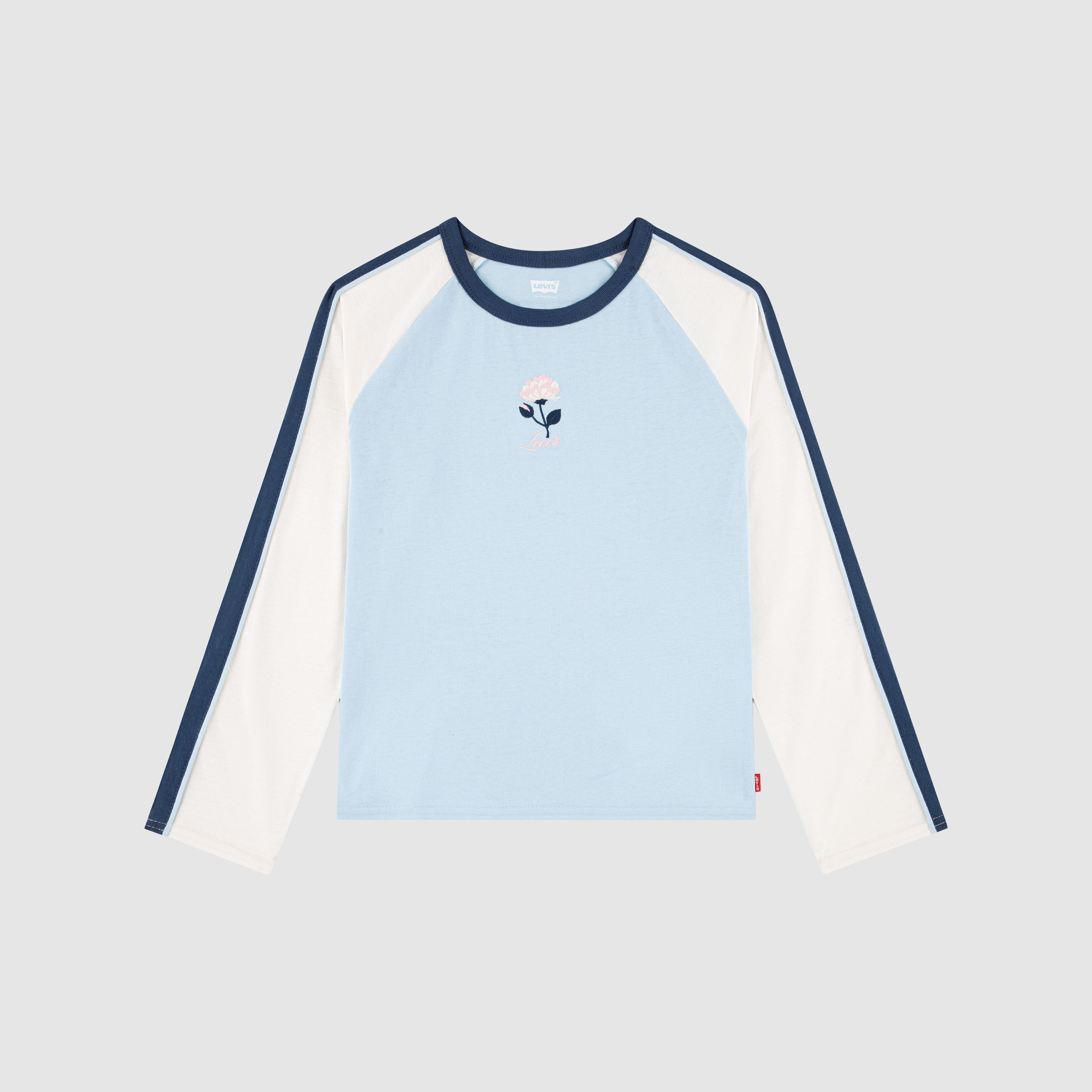 Kids Long Sleeve Baseball Top 1