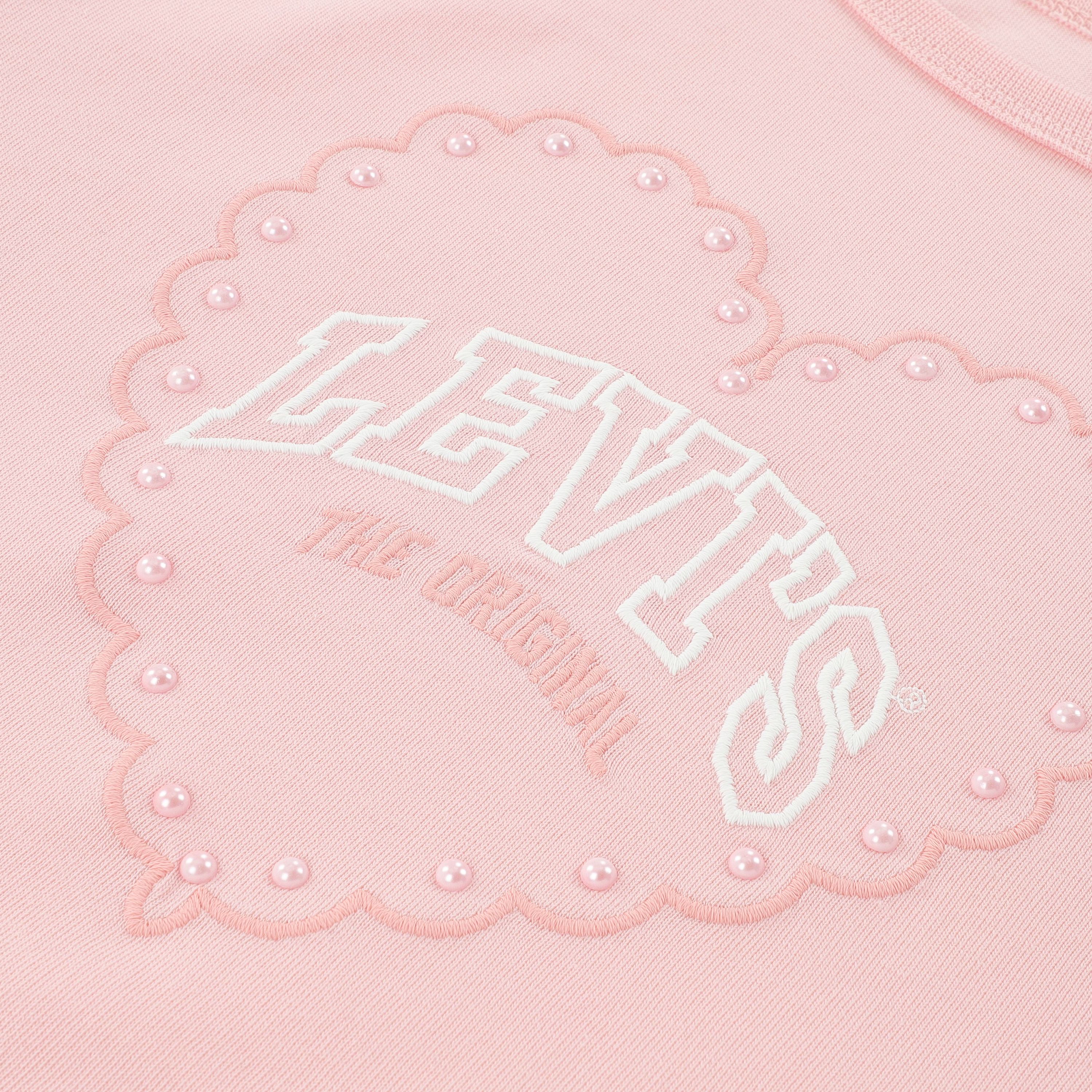 Kids Long Sleeve Heart Knit Crewneck 3