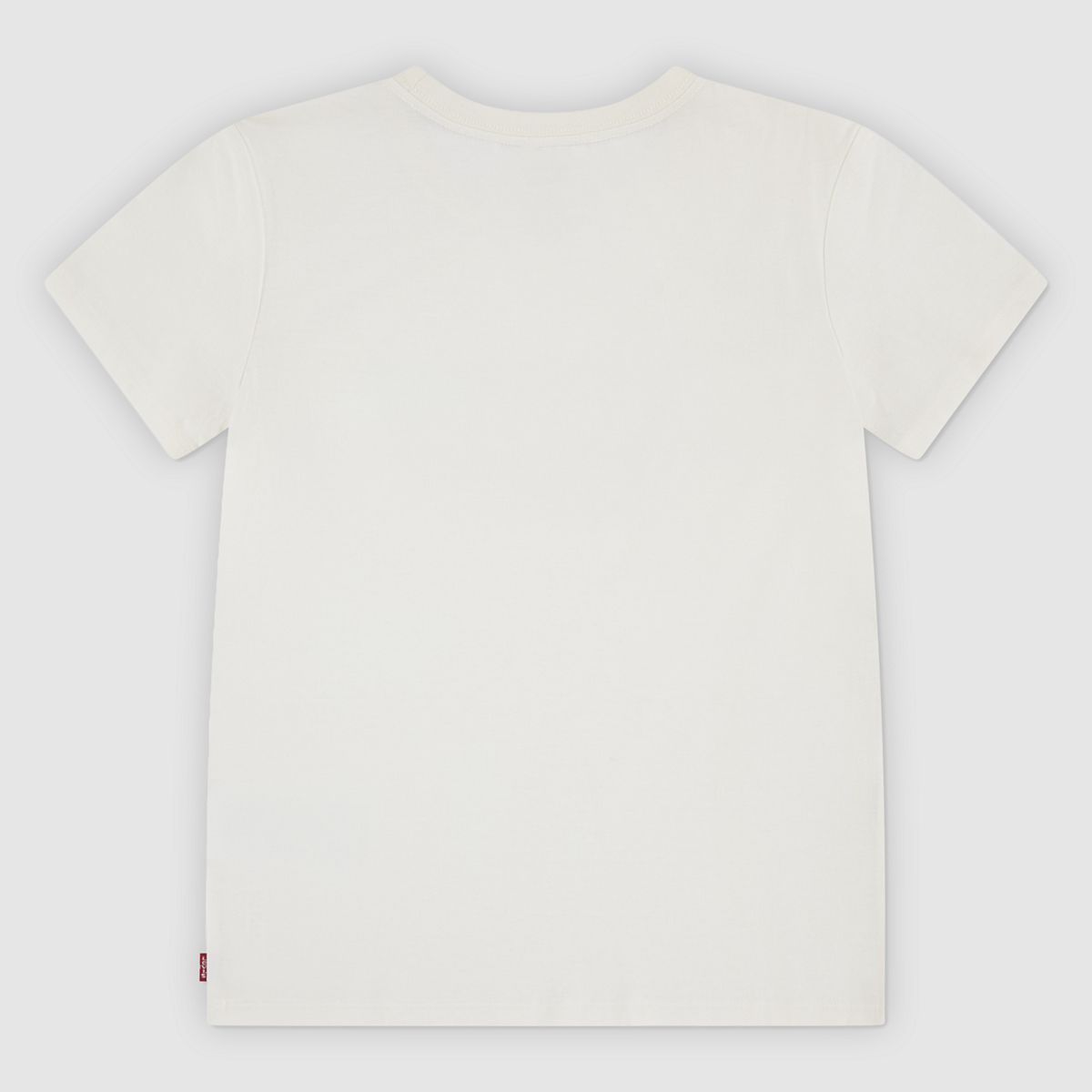 Baby Ombre Batwing Tee — Antique White - White