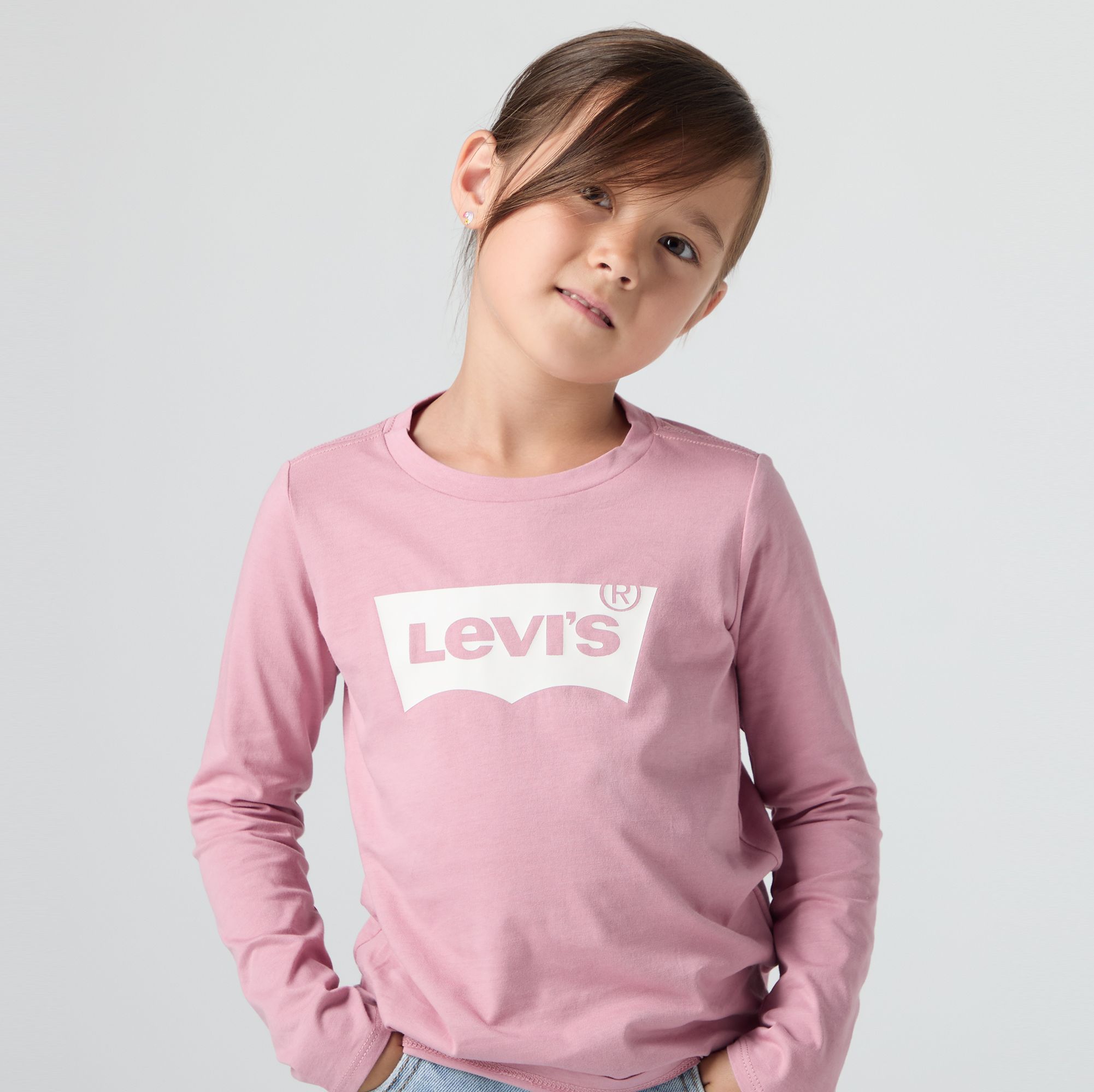 Kids Long Sleeve Batwing Tee 3