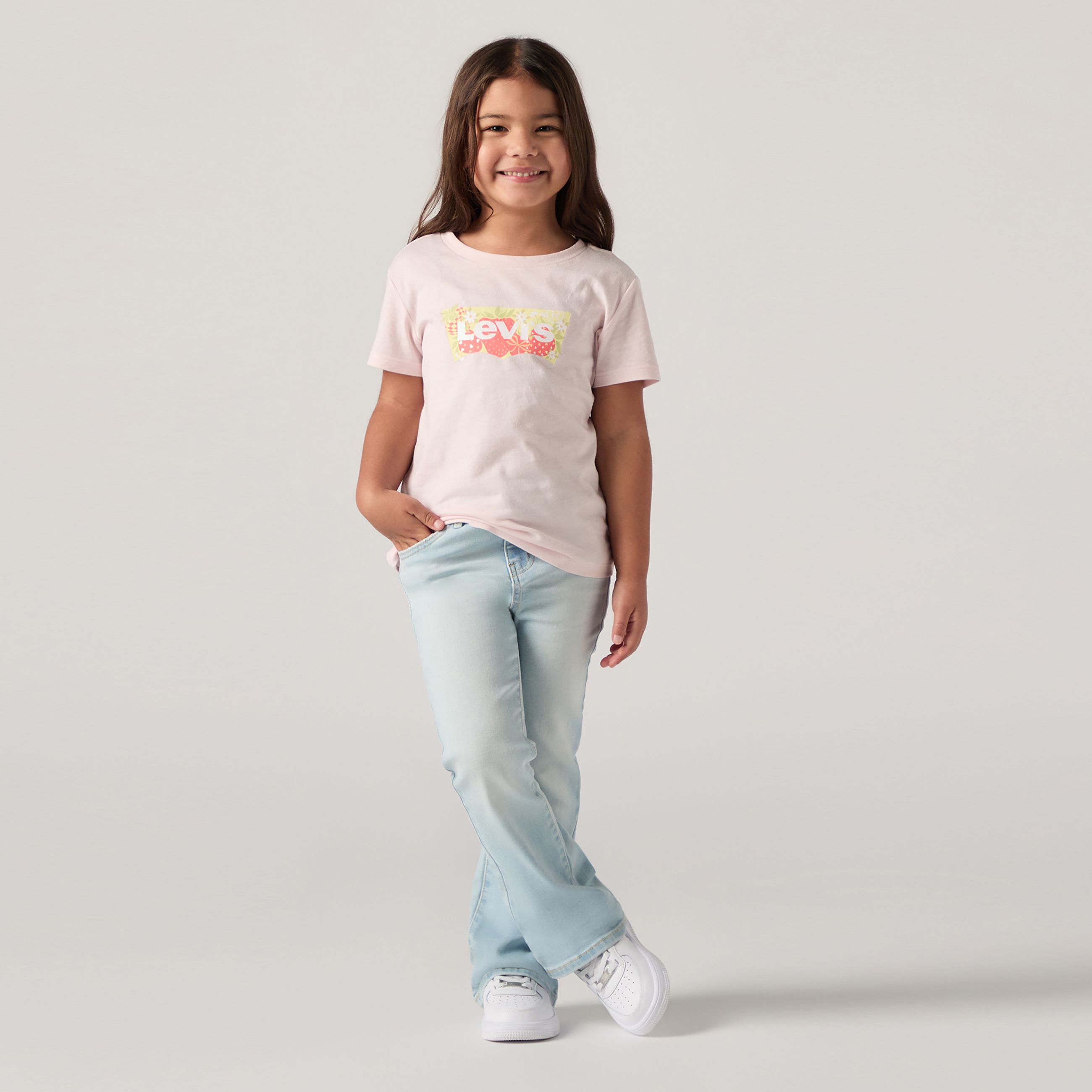 Kids Strawberry Batwing Tee 15