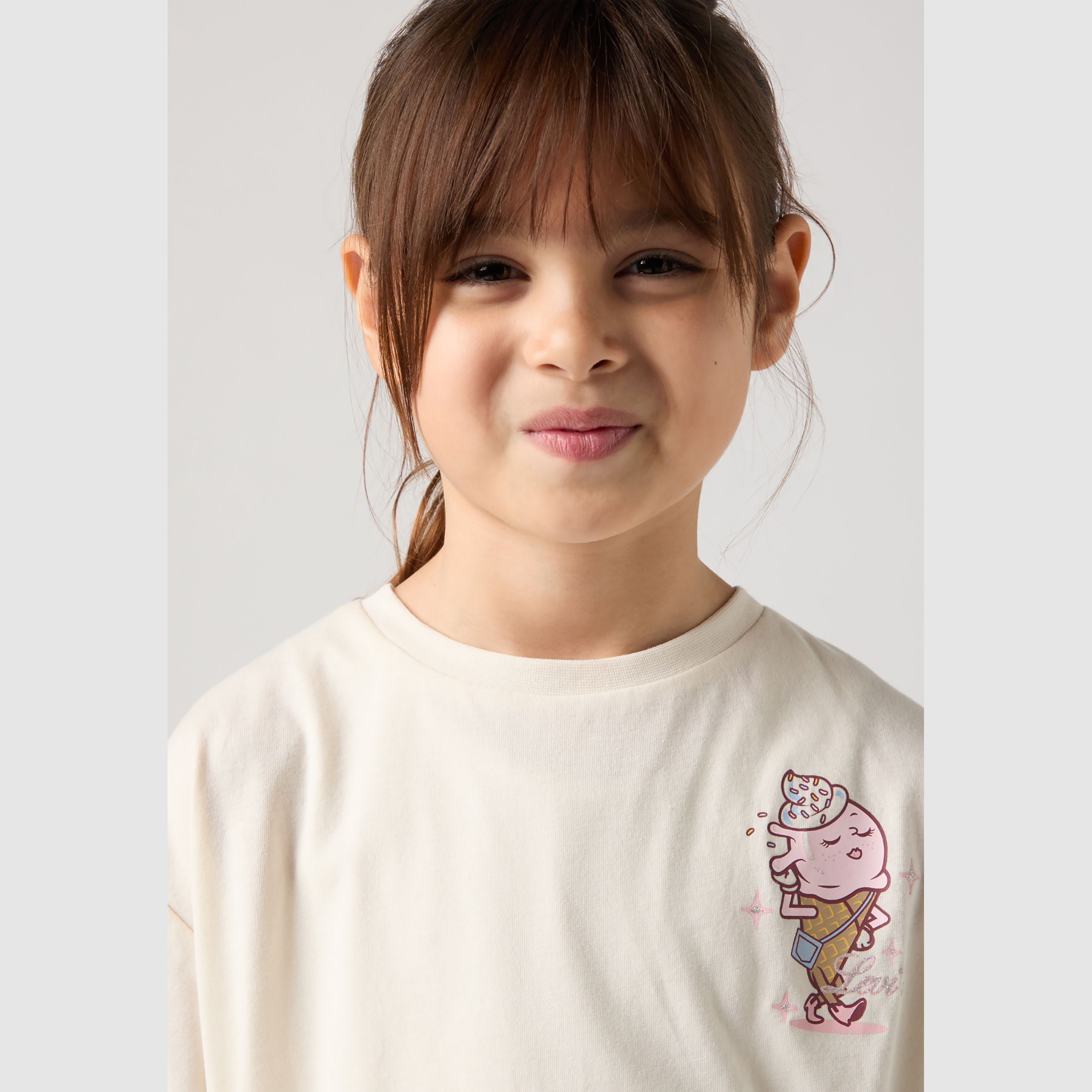 Kids Just Chilling Oversized Tee 3