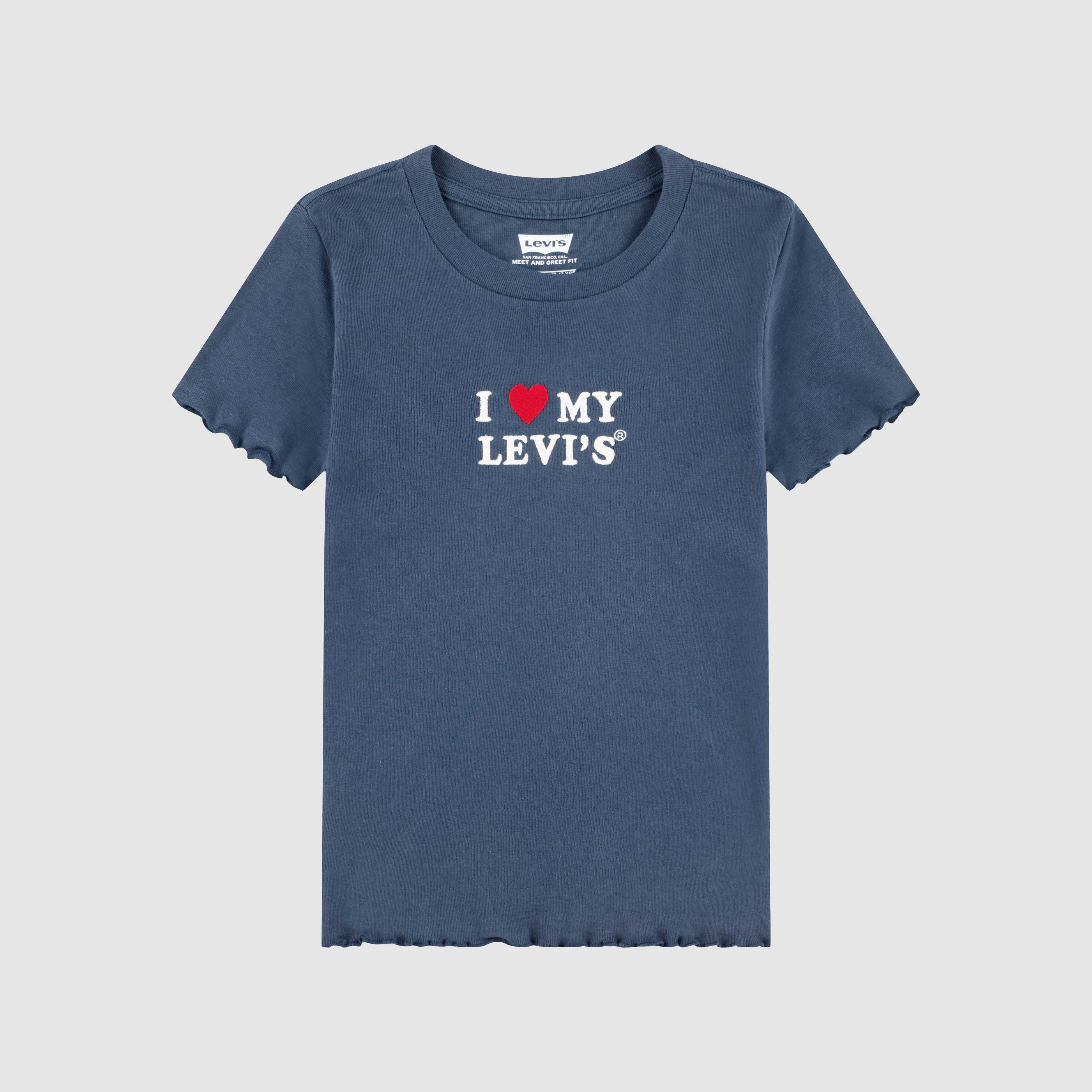 Teenager I Heart My Levi's Ribbed Top 2