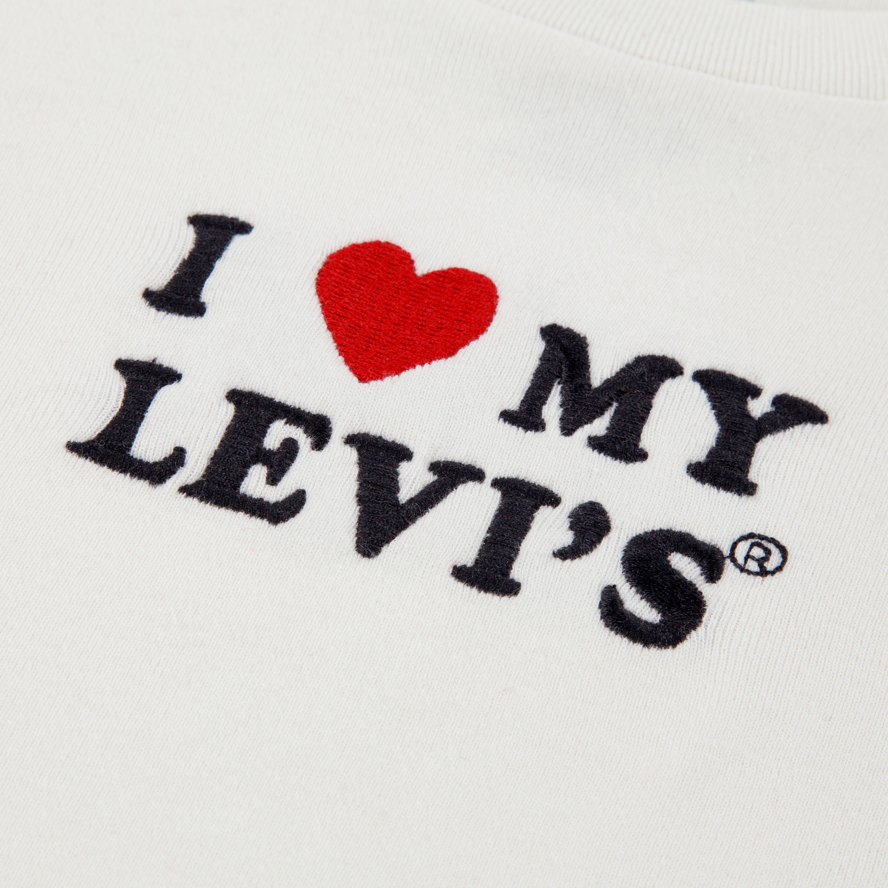 Teenager I Heart My Levi's Ribbed Top 3