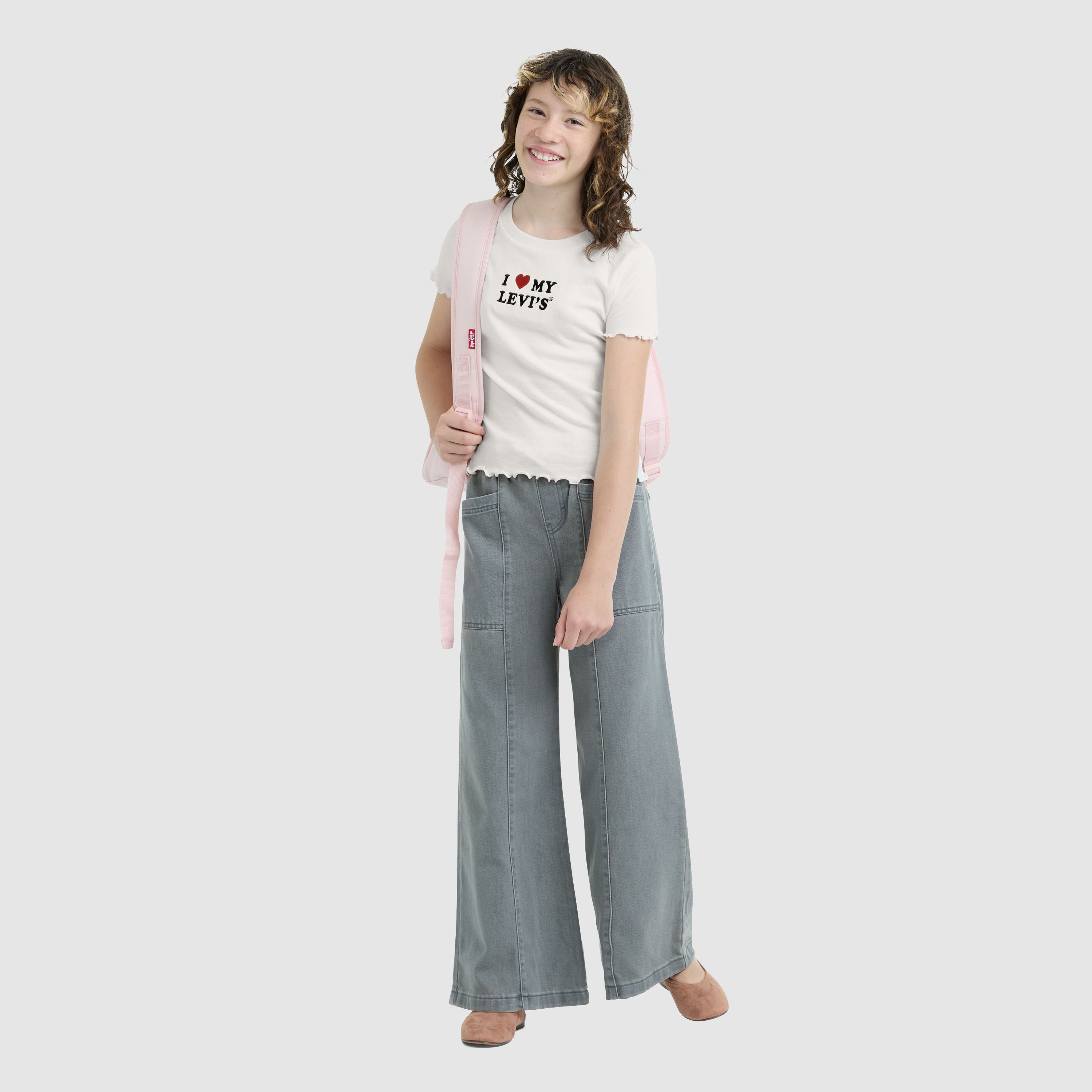 Teenager I Heart My Levi's Ribbed Top 1