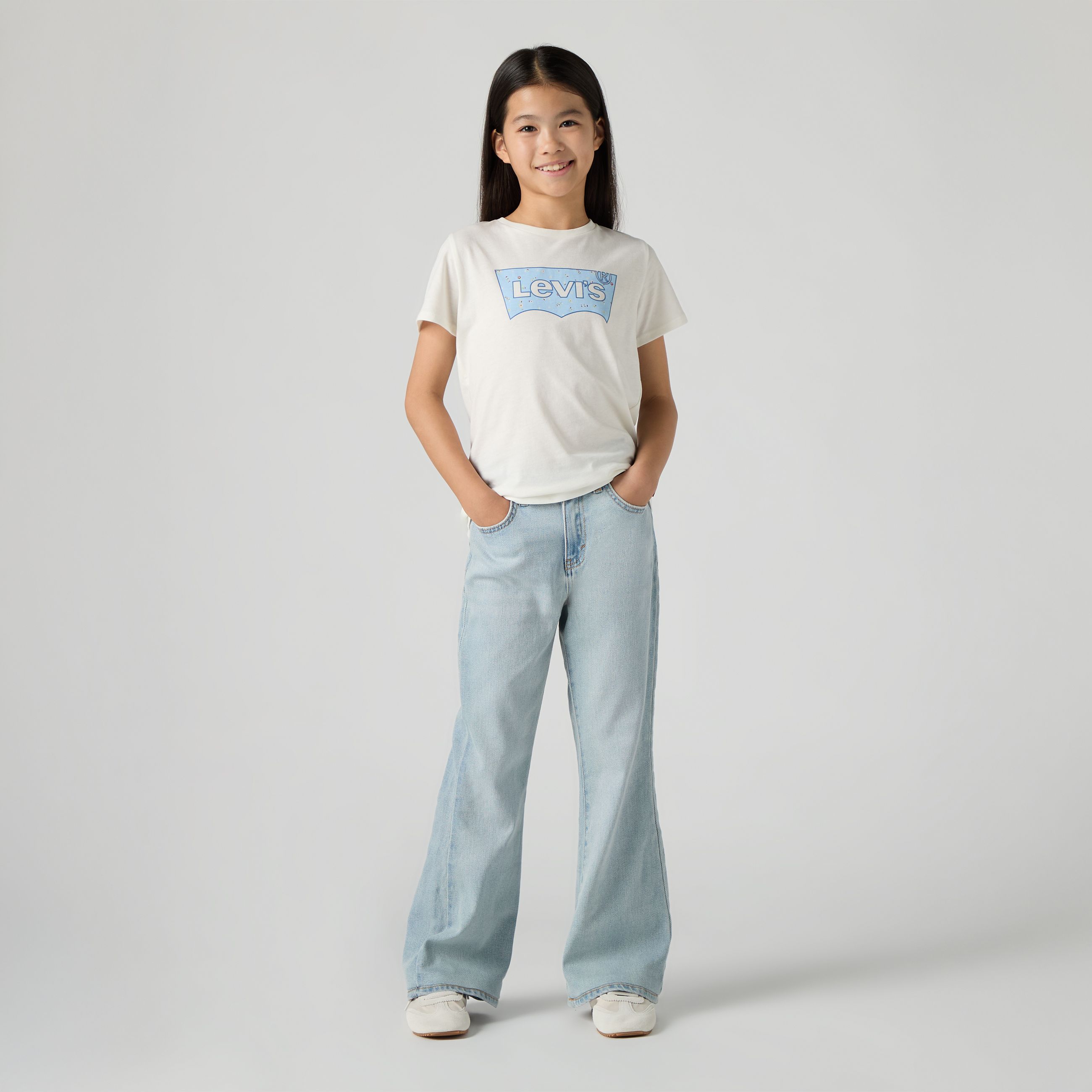 Teenager Seasonal Print Batwing Tee 1