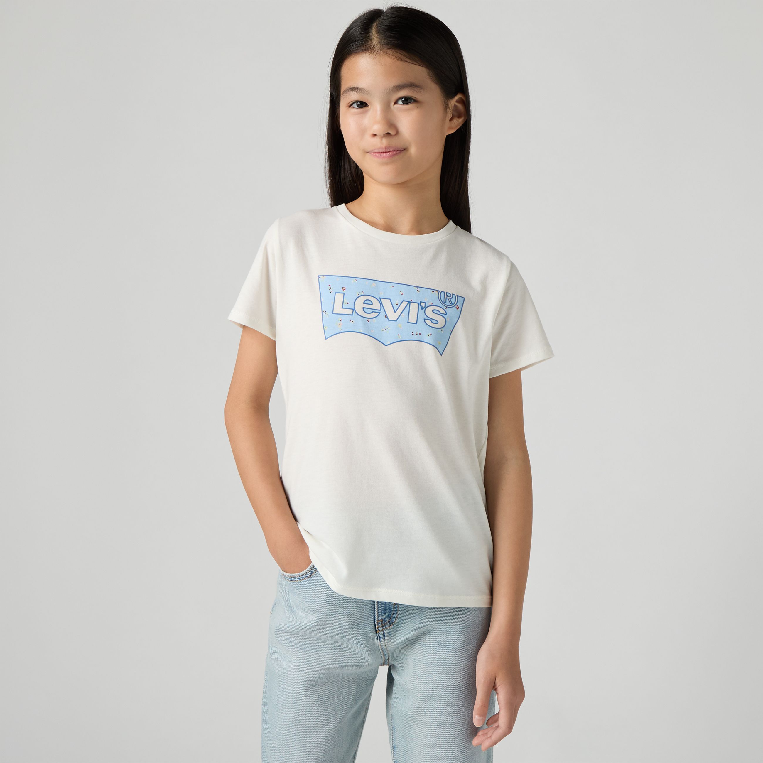Teenager Seasonal Print Batwing Tee 2