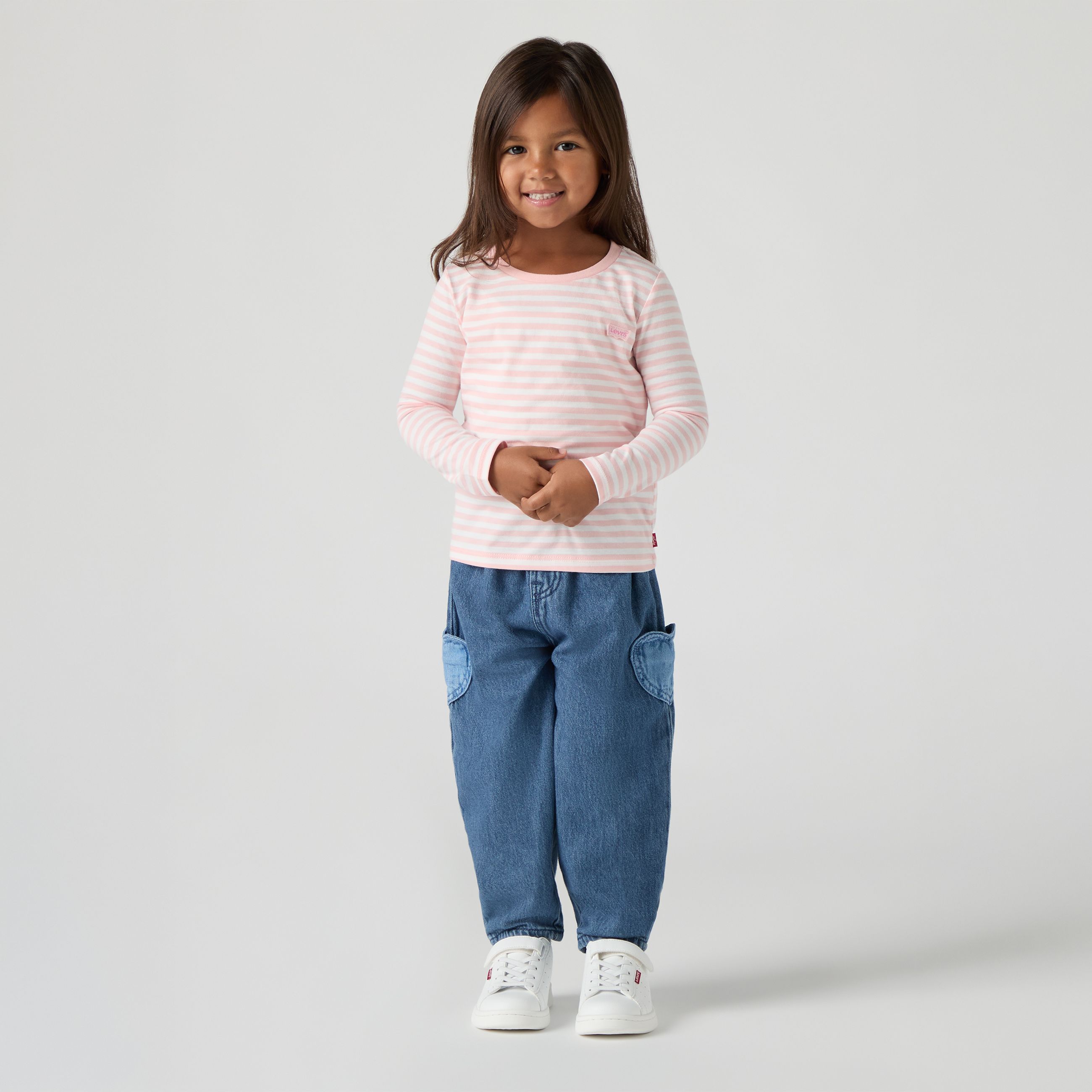 Baby Striped Long Sleeve Tee 1