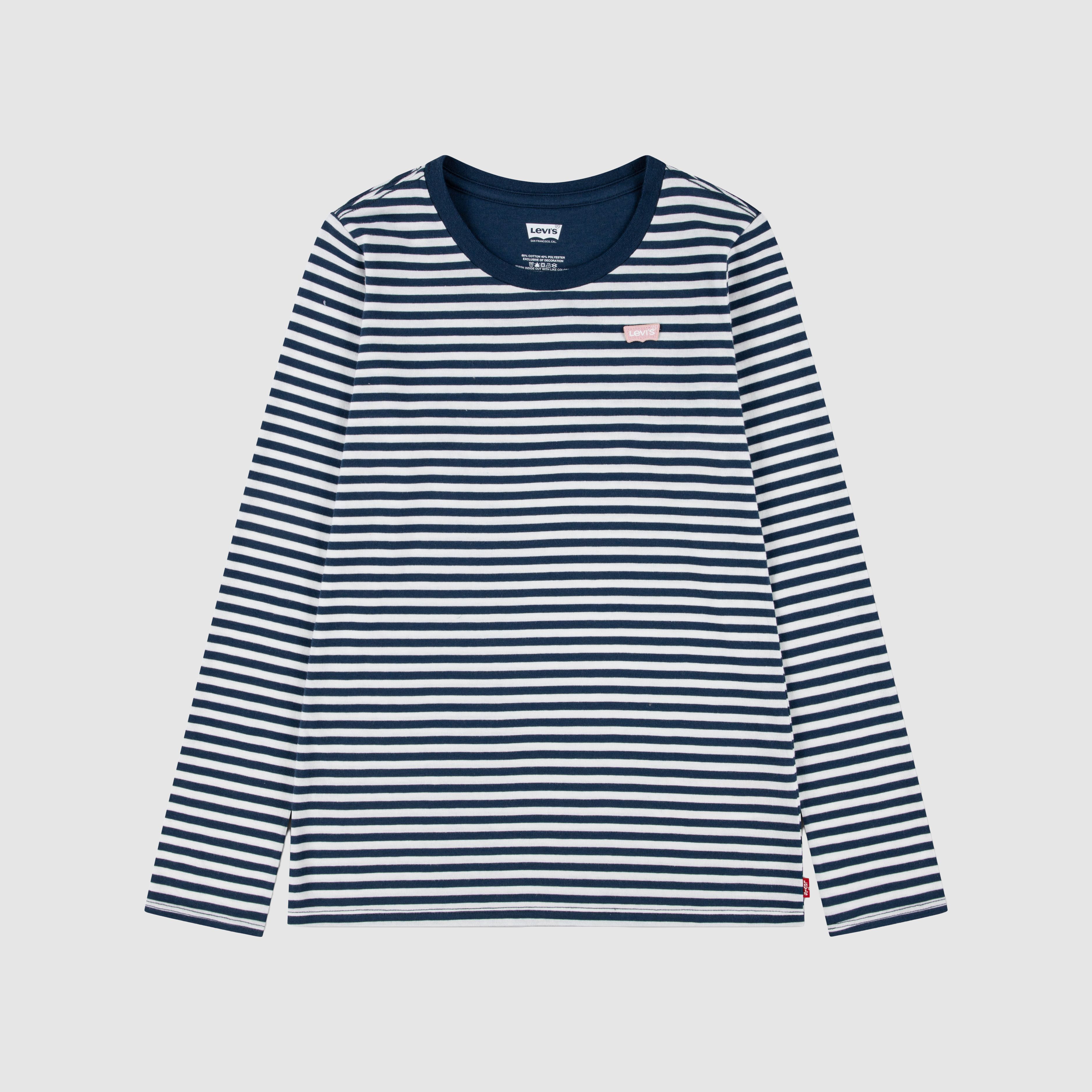 Kids Striped Long Sleeve Tee 1