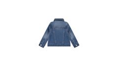 Baby My First Trucker Jacket — The Big Cheese No Destruction - Blue 2