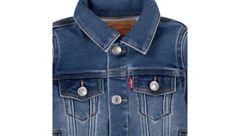 Baby My First Trucker Jacket — The Big Cheese No Destruction - Blue 5