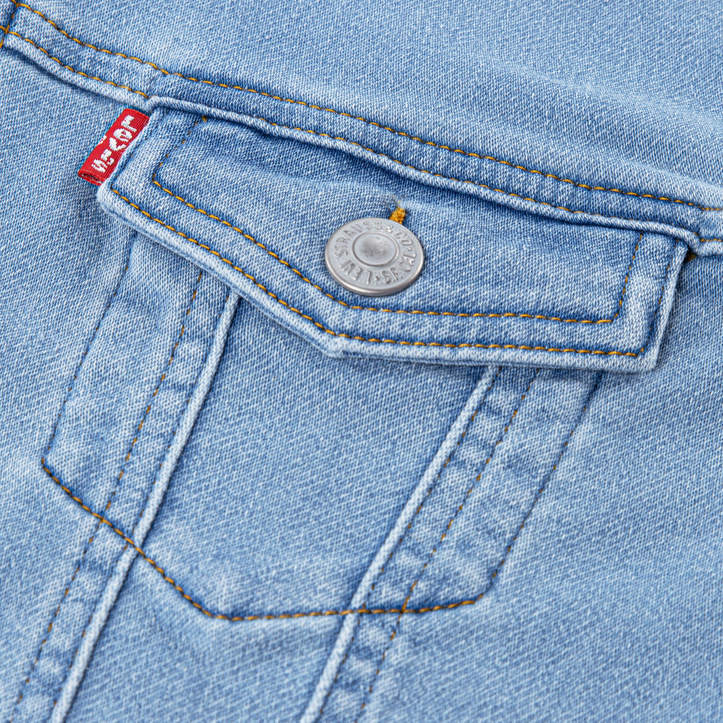 Kids Indigo Trucker Jacket 3