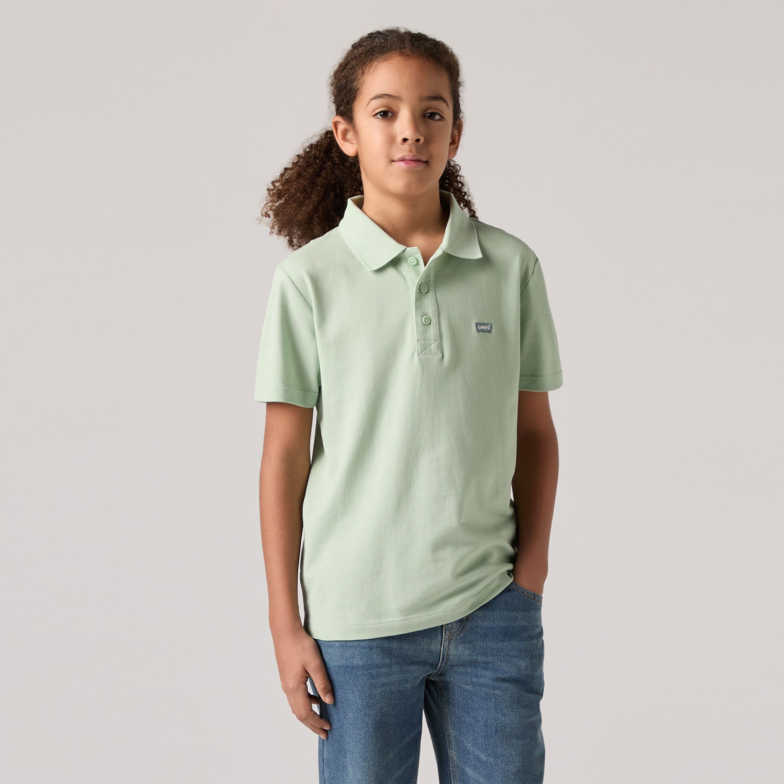 Teenager Batwing Polo Tee 1