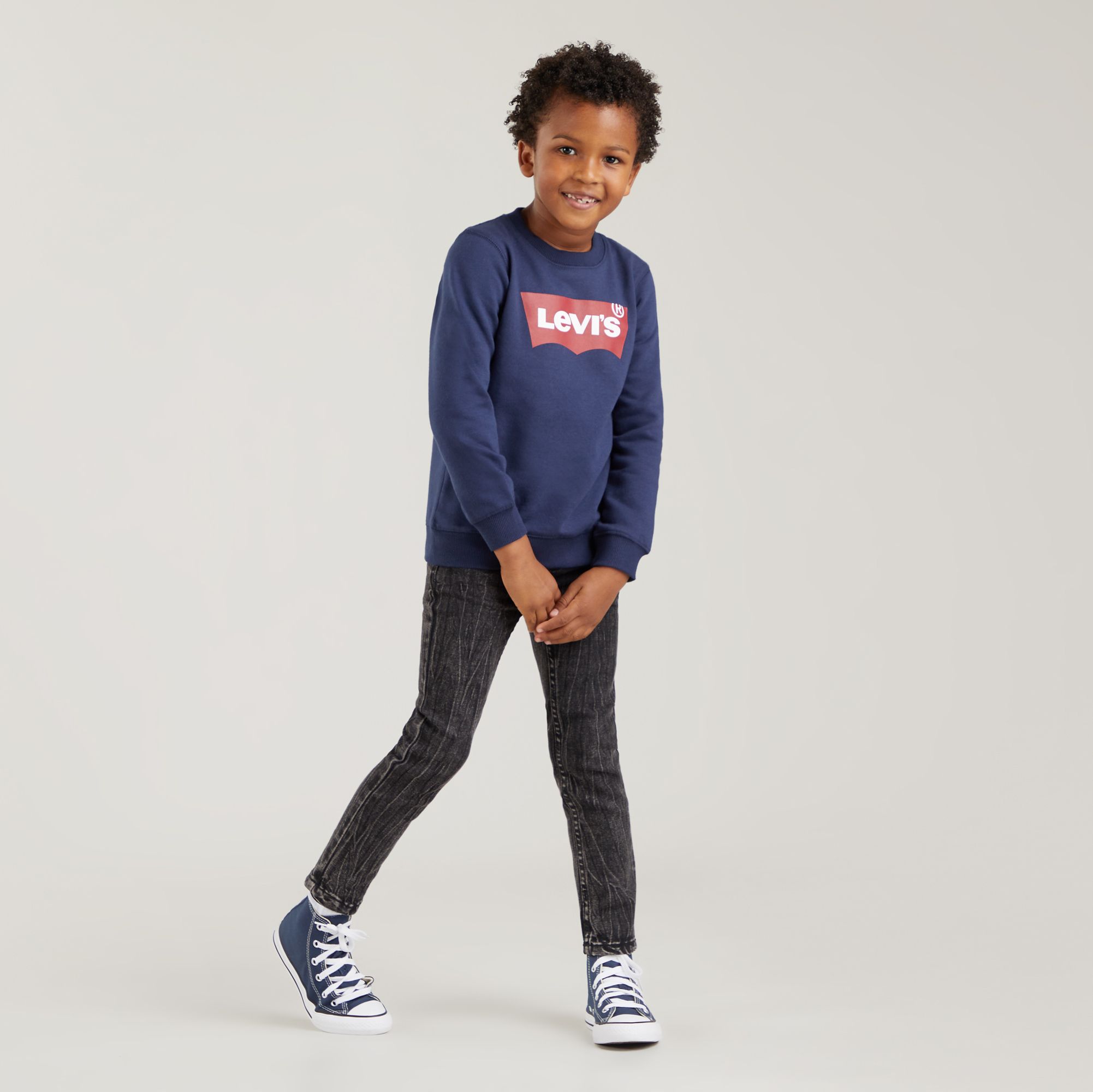 Batwing Ronde Hals Kinderen 1