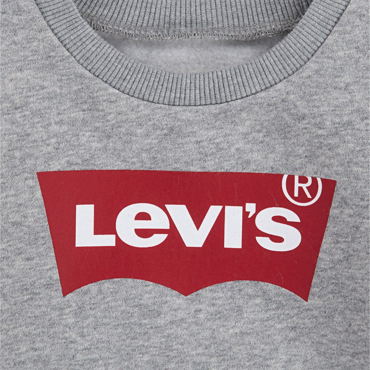 Baby Crewneck Sweatshirt — Grey Heather - Grey