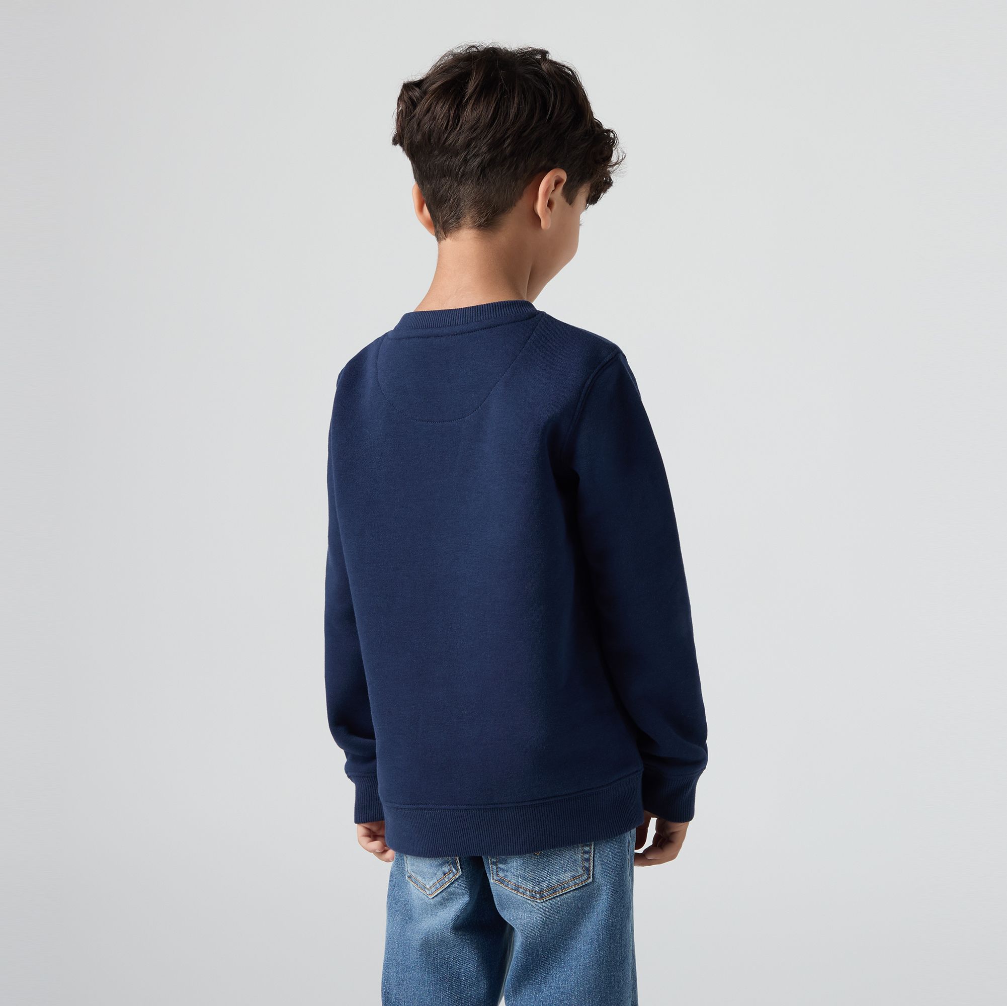 Mini Logo Sweatshirt met ronde hals voor kinderen 2