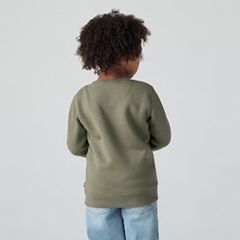 Kids Mini Logo Crewneck Sweatshirt — Deep Lichen Green - Green 2