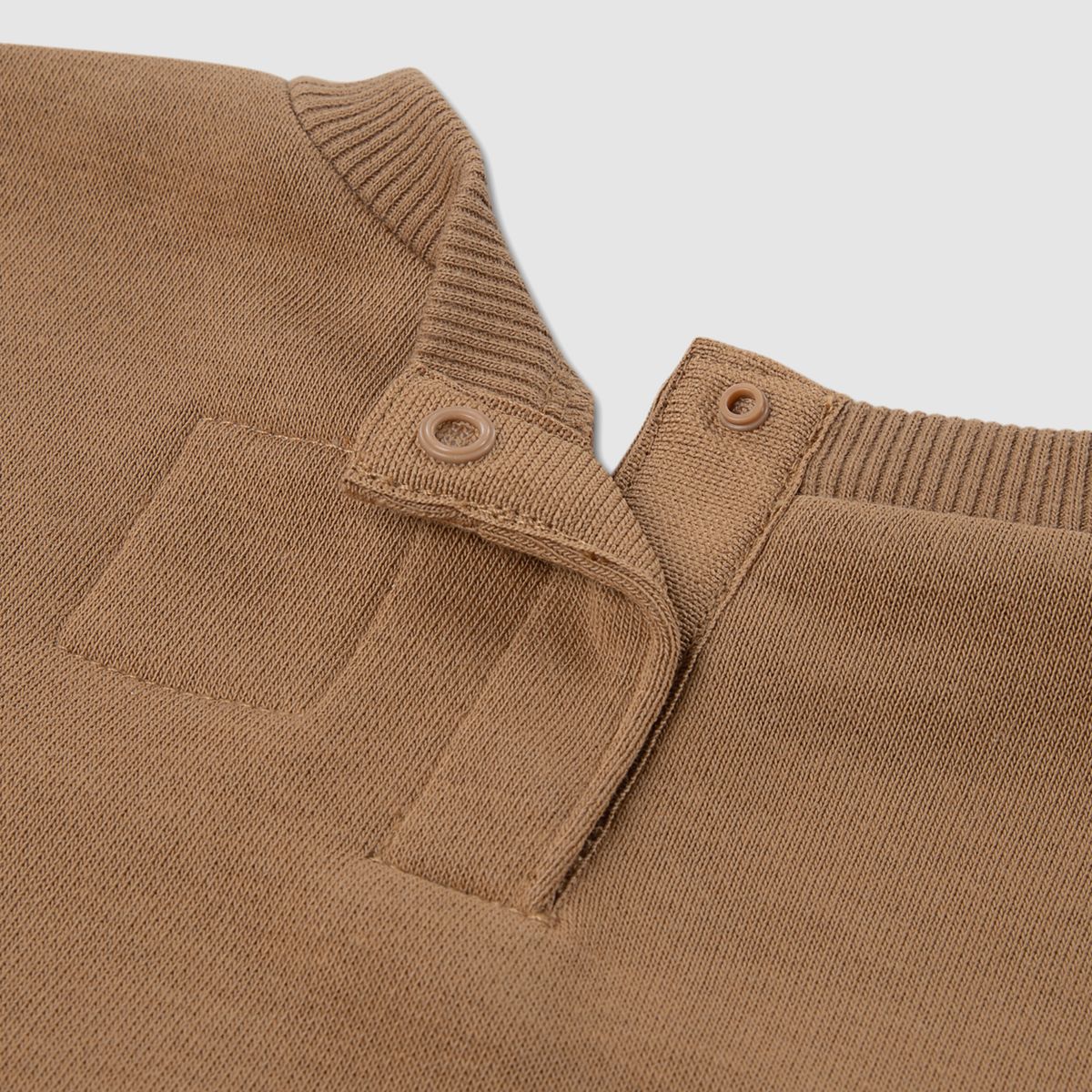 Baby Vintage Collegiate Crewneck Sweatshirt — Foxtrot - Neutral