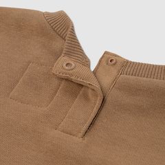 Baby Vintage Collegiate Crewneck Sweatshirt — Foxtrot - Neutral 4